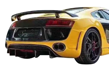 AUDI R8 M Style Carbon Fiber Rear Spoiler Wing Sport 4S V10 GT Sedan