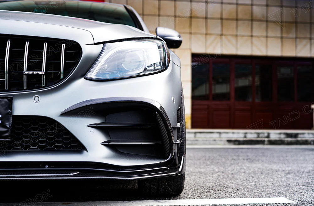 MERCEDES-BENZ AMG W205 Pre-Preg (Kuru) Karbon Fiber Ön Hava Kanalı