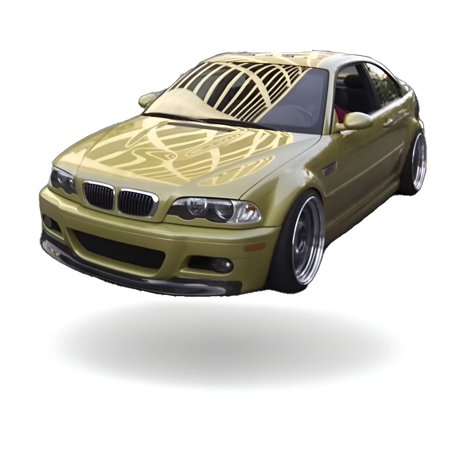 BMW M3 E46 Pre-Preg (Kuru) Karbon Fiber CSL Ön Lip