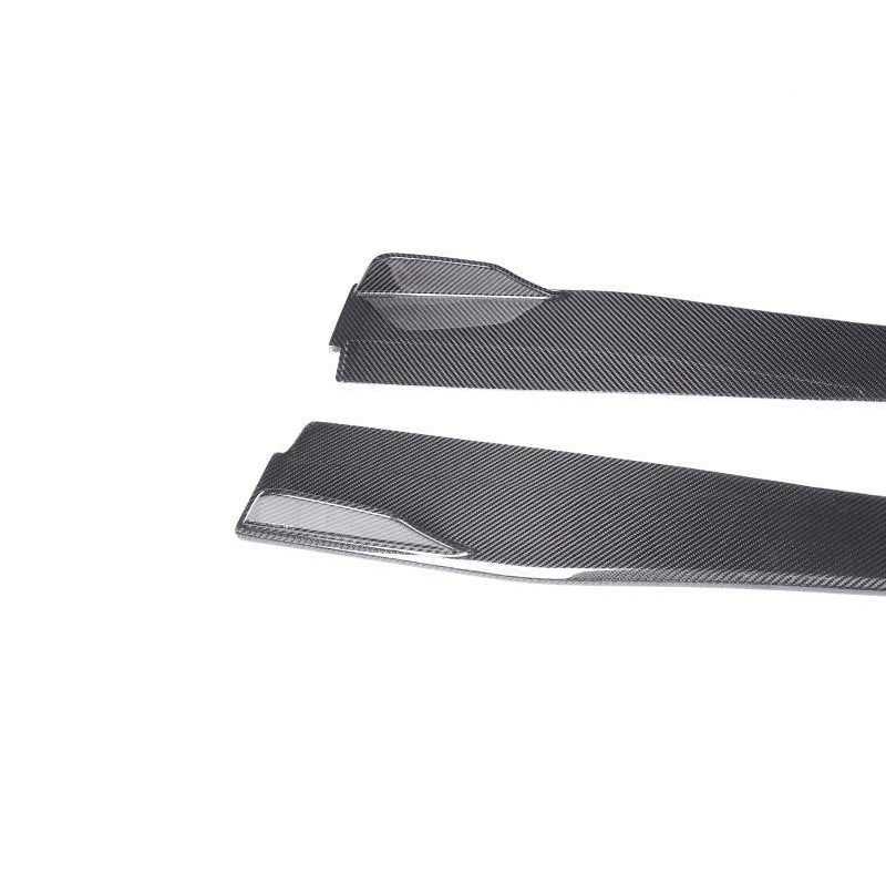 FERRARI F8 Pre-Preg (Kuru) Karbon Fiber Yan Marşpiyel