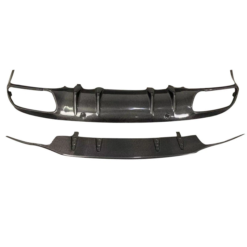 MERCEDES-BENZ C63S W205 Body Kit Carbon Fiber Fibre Rear Bumper Diffuser Lip 4-Door 2015-2021