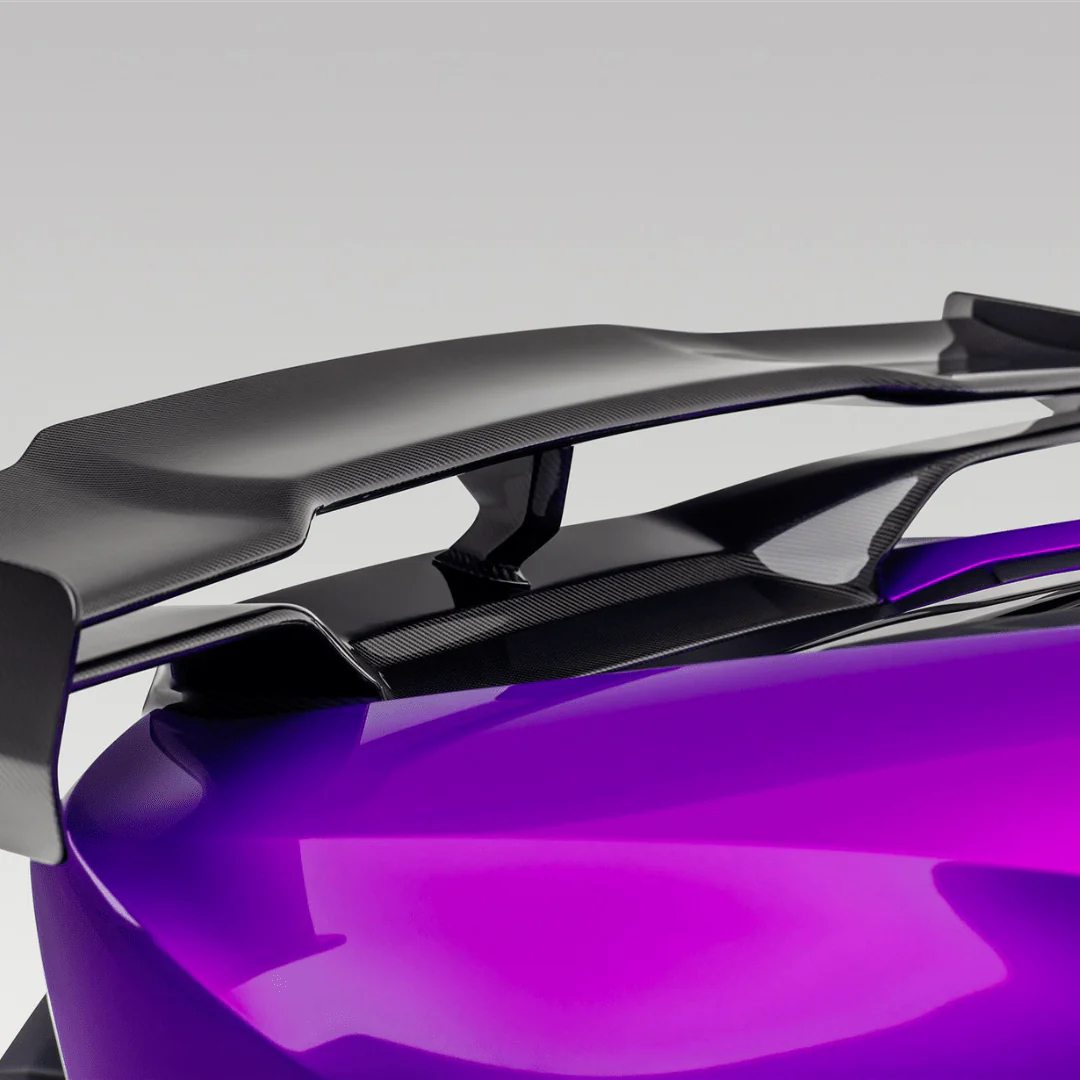 LAMBORGHINI HURACAN Pre-Preg (Kuru) Karbon Fiber V Tüm Spoiler