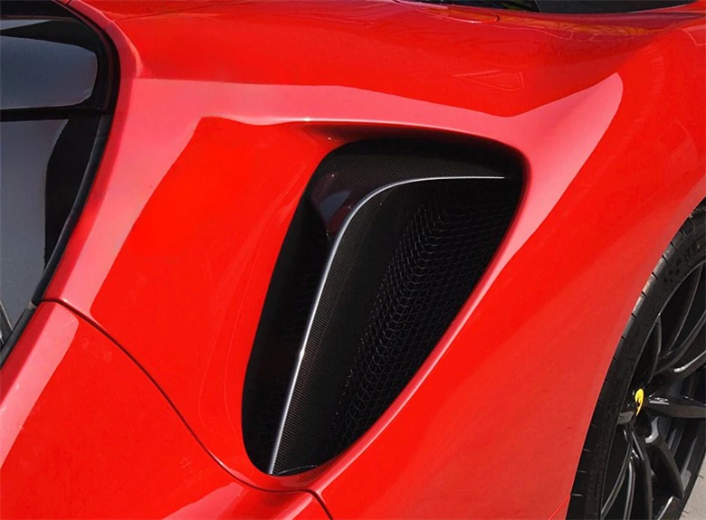 FERRARI SF90 Pre-Preg (Kuru) Karbon Fiber Yan Hava Kanalı