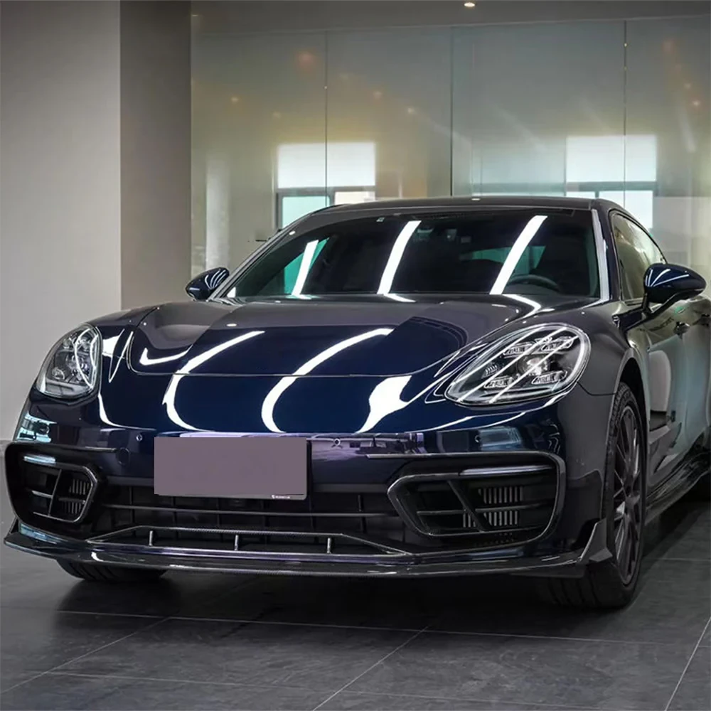 PORSCHE PANAMERA Pre-Preg (Kuru) Karbon Fiber Ön Lip