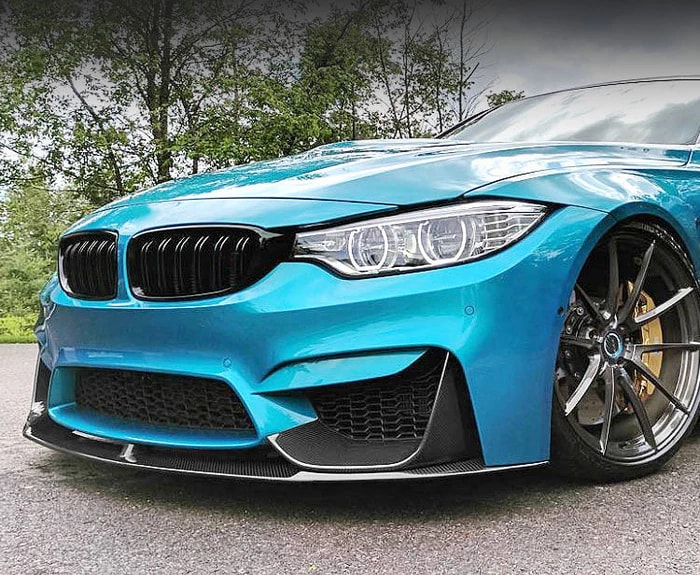 BMW M3/M4 F80/F82 Pre-Preg (Kuru) Karbon Fiber MP Ön Lip
