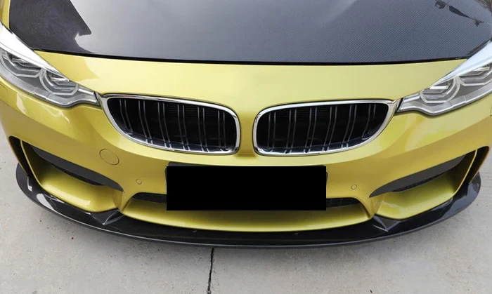 BMW M3/M4 F80/F82 Pre-Preg (Kuru) Karbon Fiber 3D Ön Lip