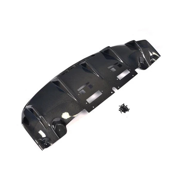 AUDI R8 Carbon Fiber Splitter Rear Lip Diffuser 2010-2015