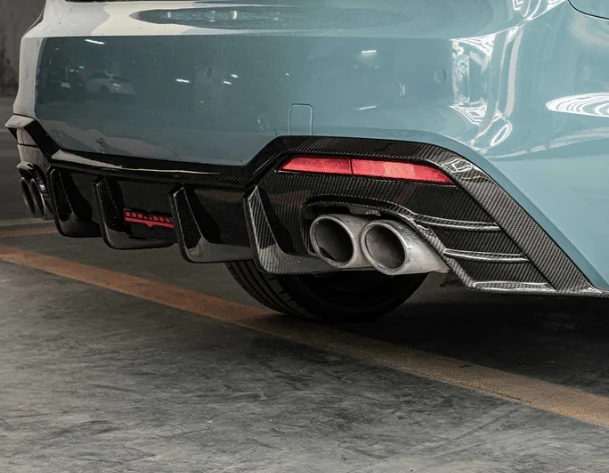 AUDI S4/A4 B9 PA Dry Carbon Fiber Second Generation Rear Lip