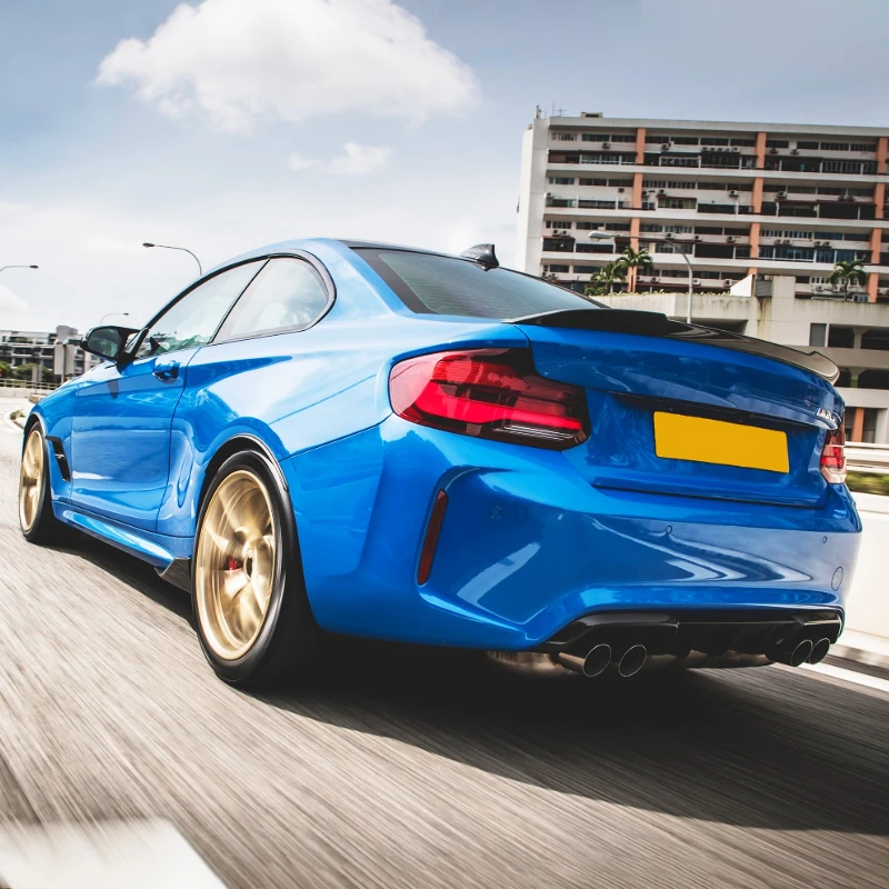 BMW M2 F87 Pre-Preg (Kuru) Karbon Fiber CS İnce Spoiler