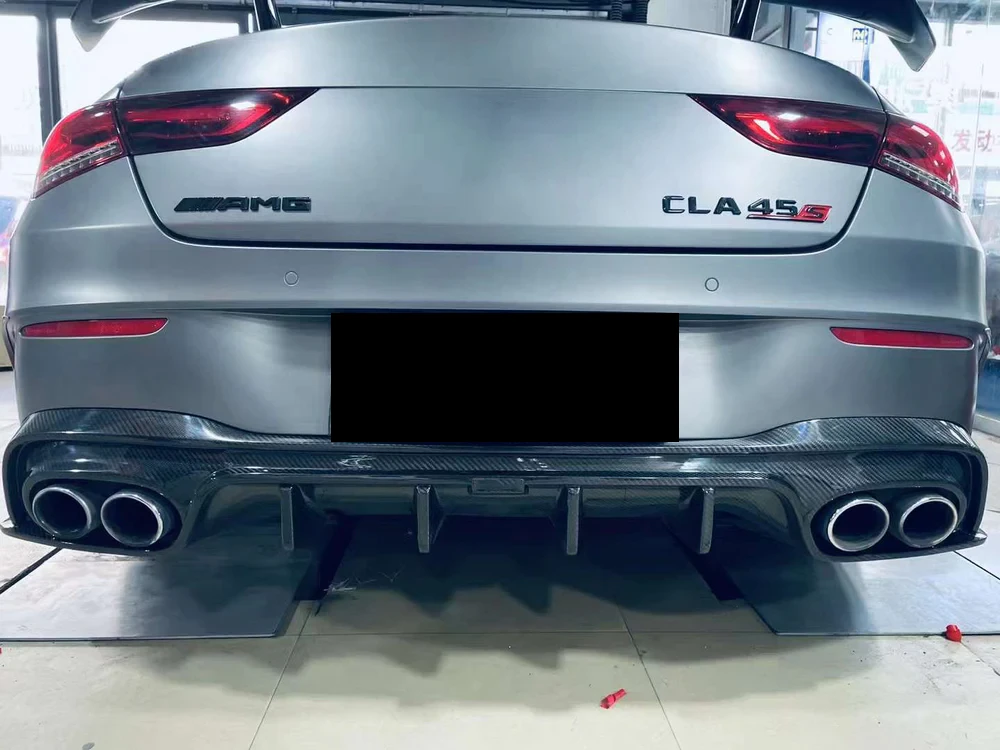 MERCEDES-BENZ AMG C118 Pre-Preg (Kuru) Karbon Fiber Arka Difüzör