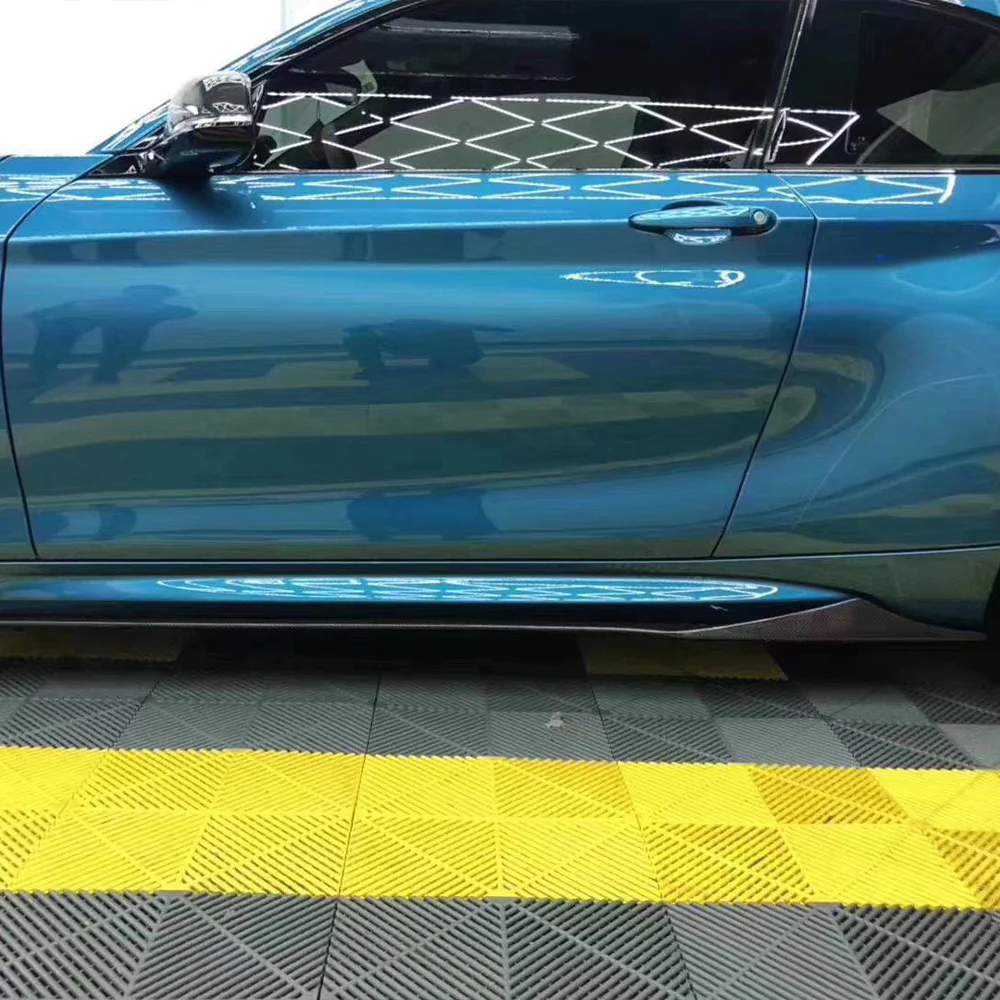 BMW M2 F87 Pre-Preg (Kuru) Karbon Fiber MTC Yan Marşpiyel