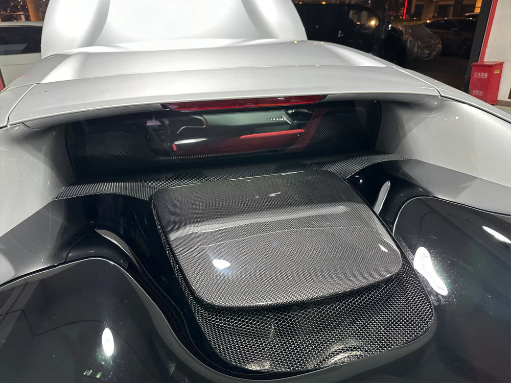 FERRARI 296 GTB Pre-Preg (Kuru) Karbon Fiber Arka Kaput Ek