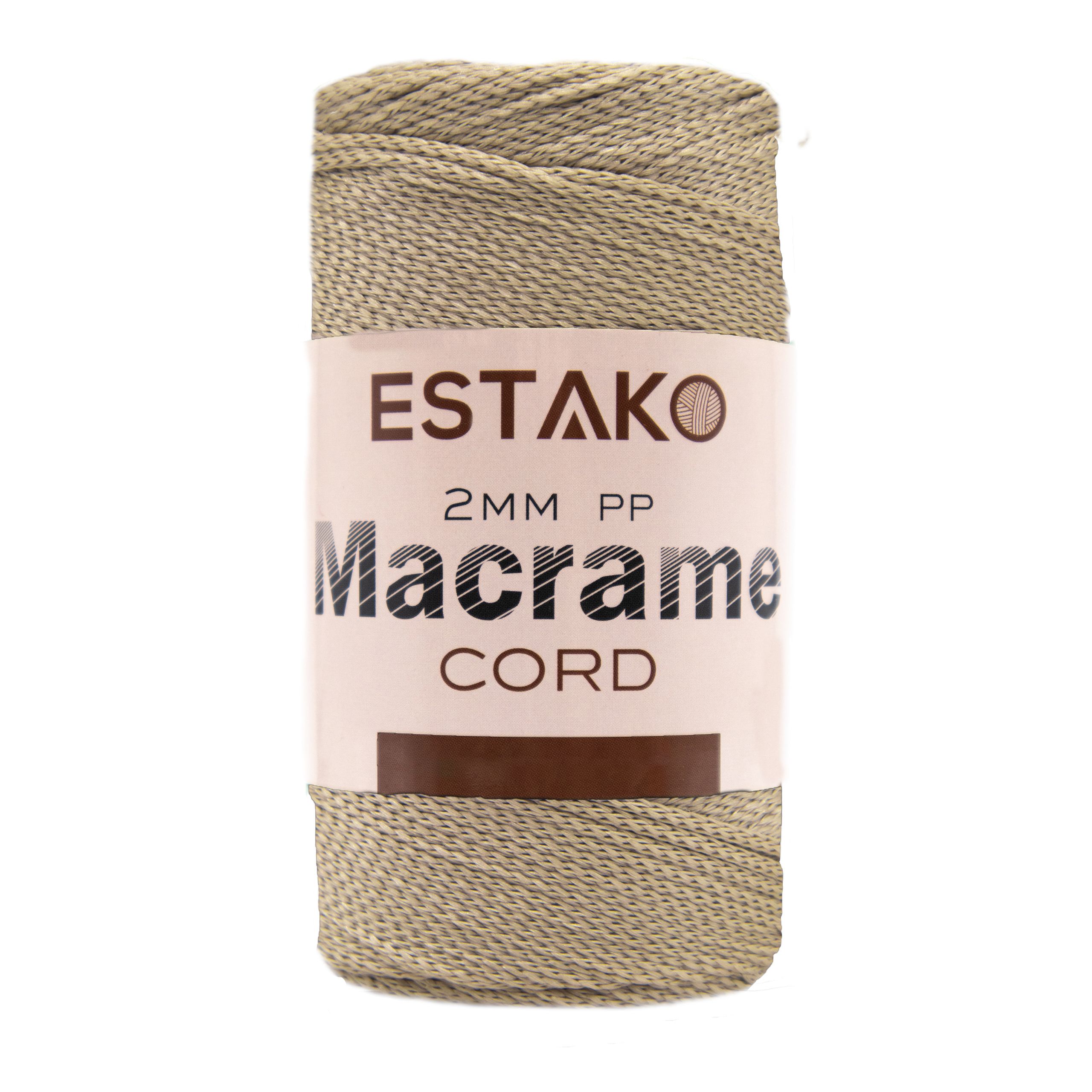 2mm PP Macrame  - 3030 - Beige