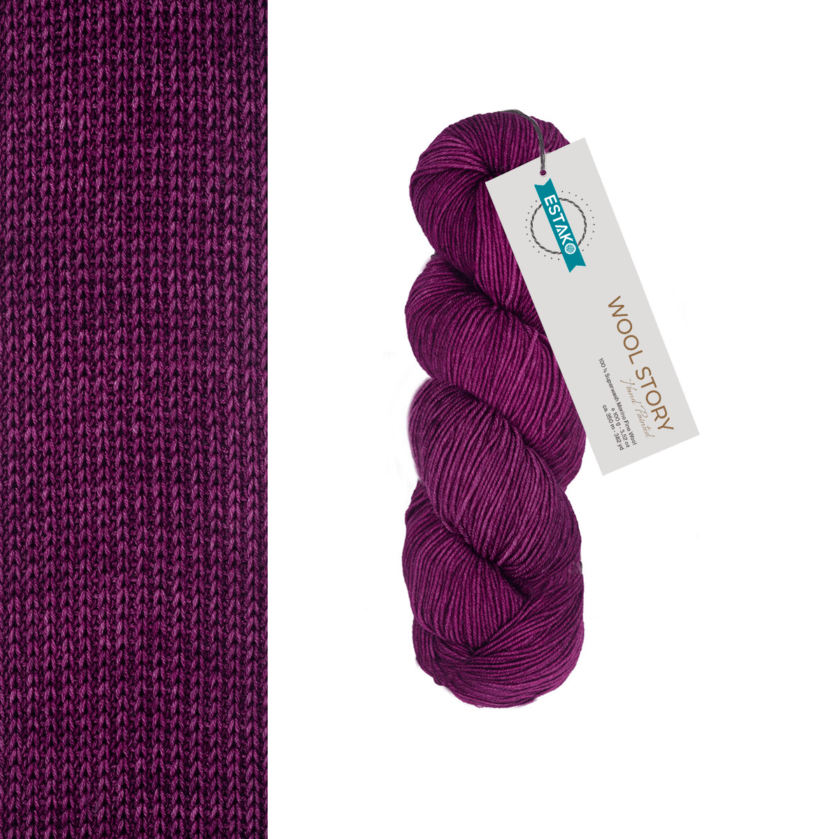 Estako Wool Story - 7825 - Boysenberry