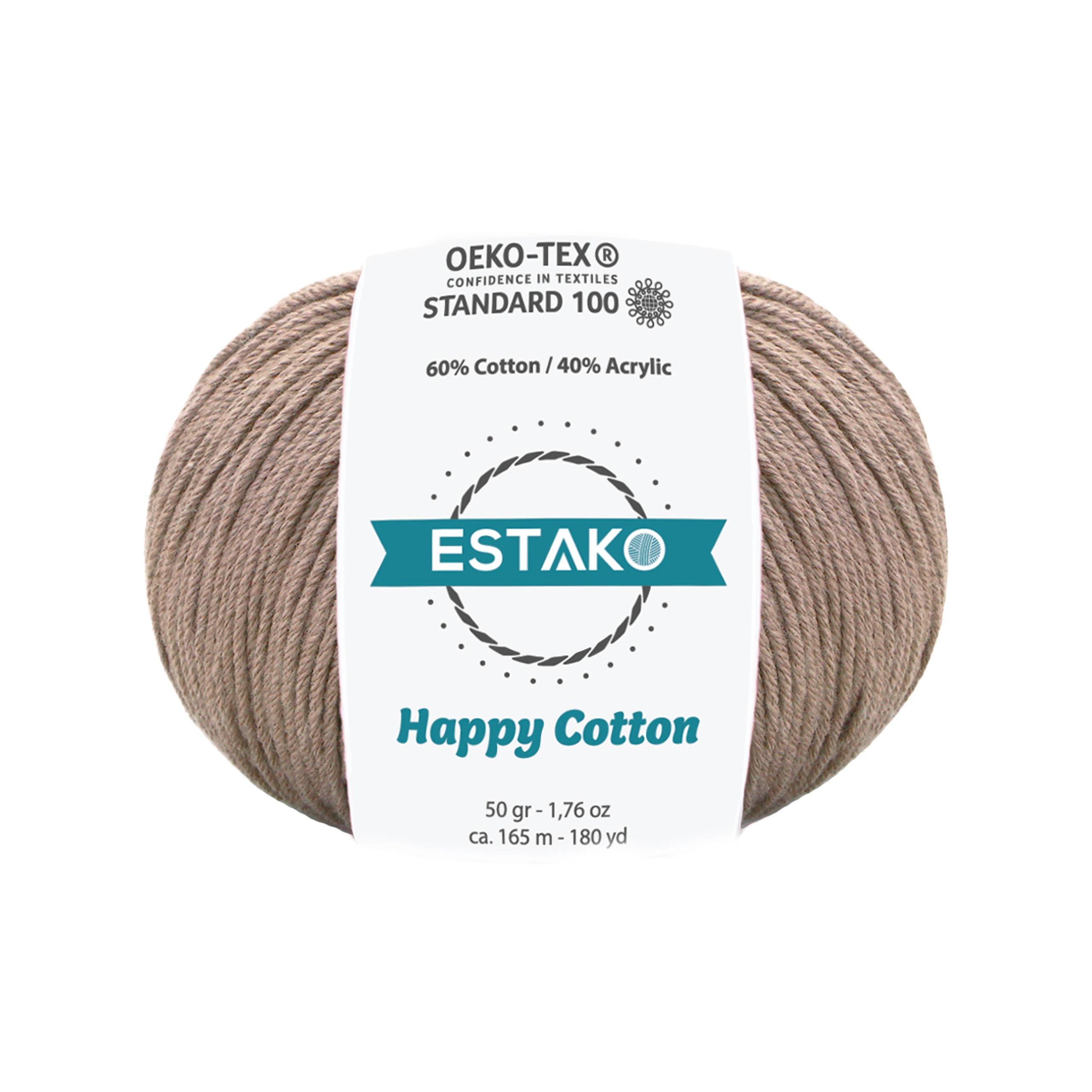 Estako Happy Cotton - 4420 - Milky Brown