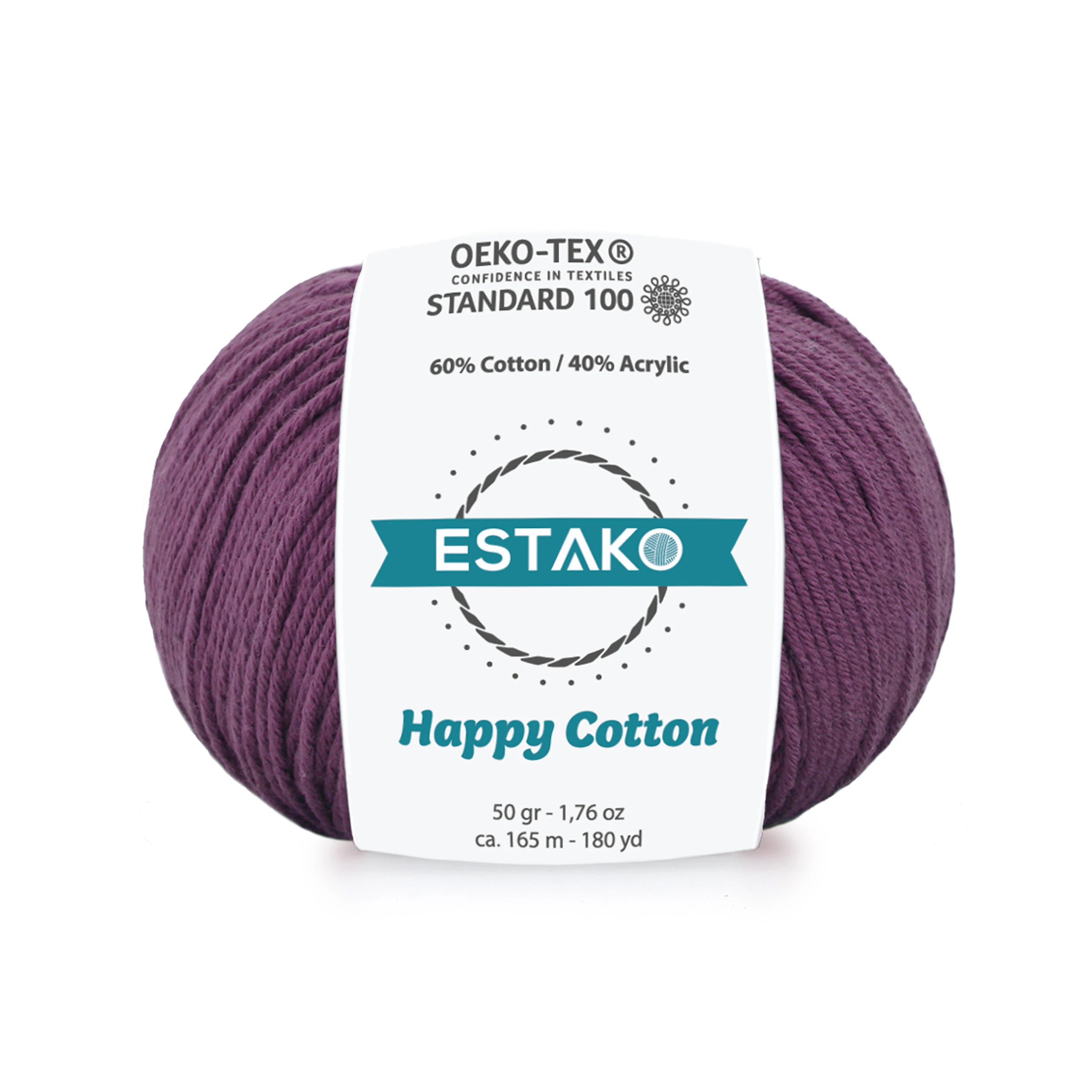 Estako Happy Cotton - 4620 - Plum