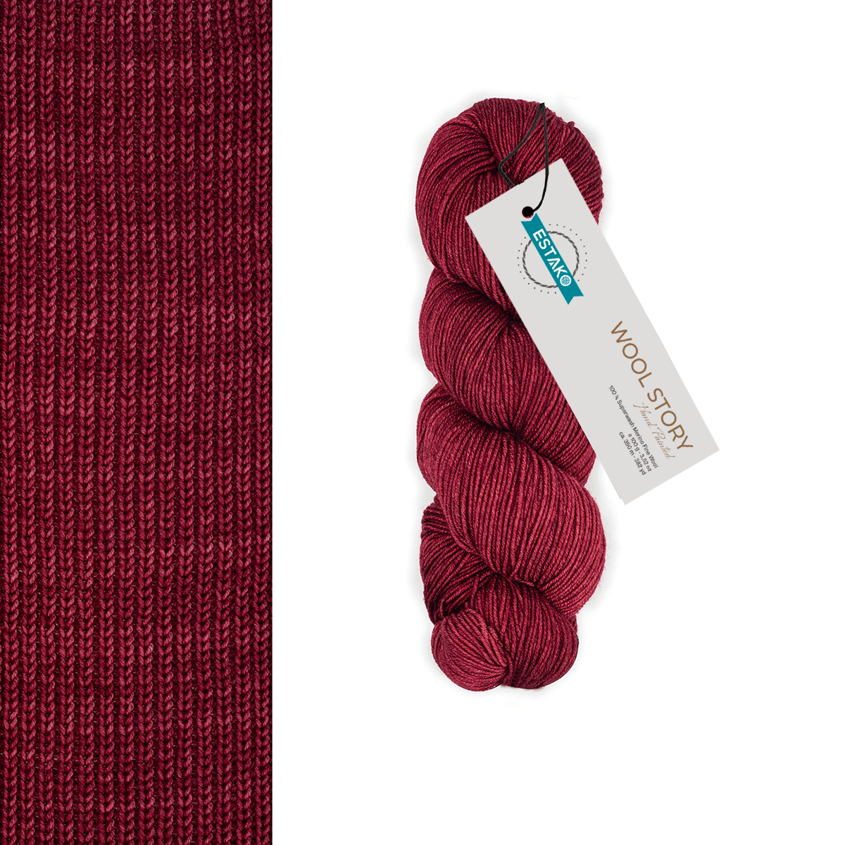 Estako Wool Story - 7823 - Ruby Wine