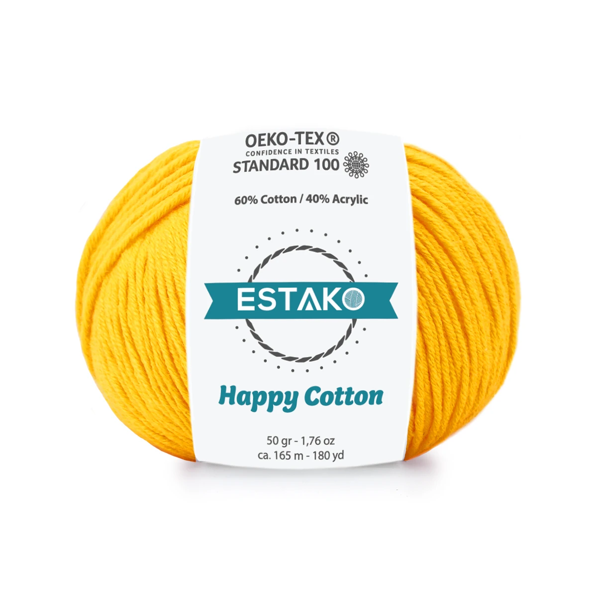 Estako Happy Cotton - 4730 - Mustard Yellow