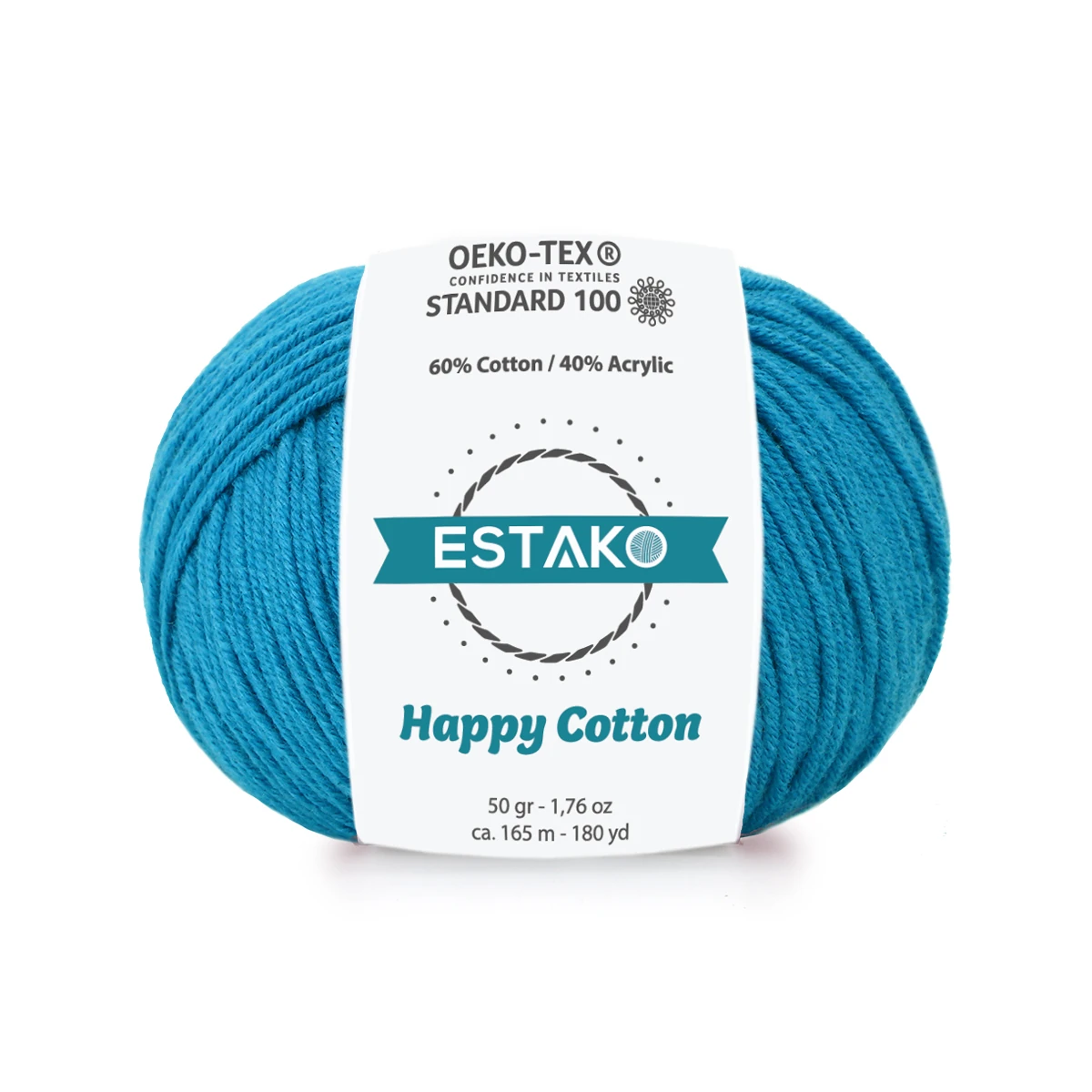 Estako Happy Cotton - 4240 - Dark Turquoise