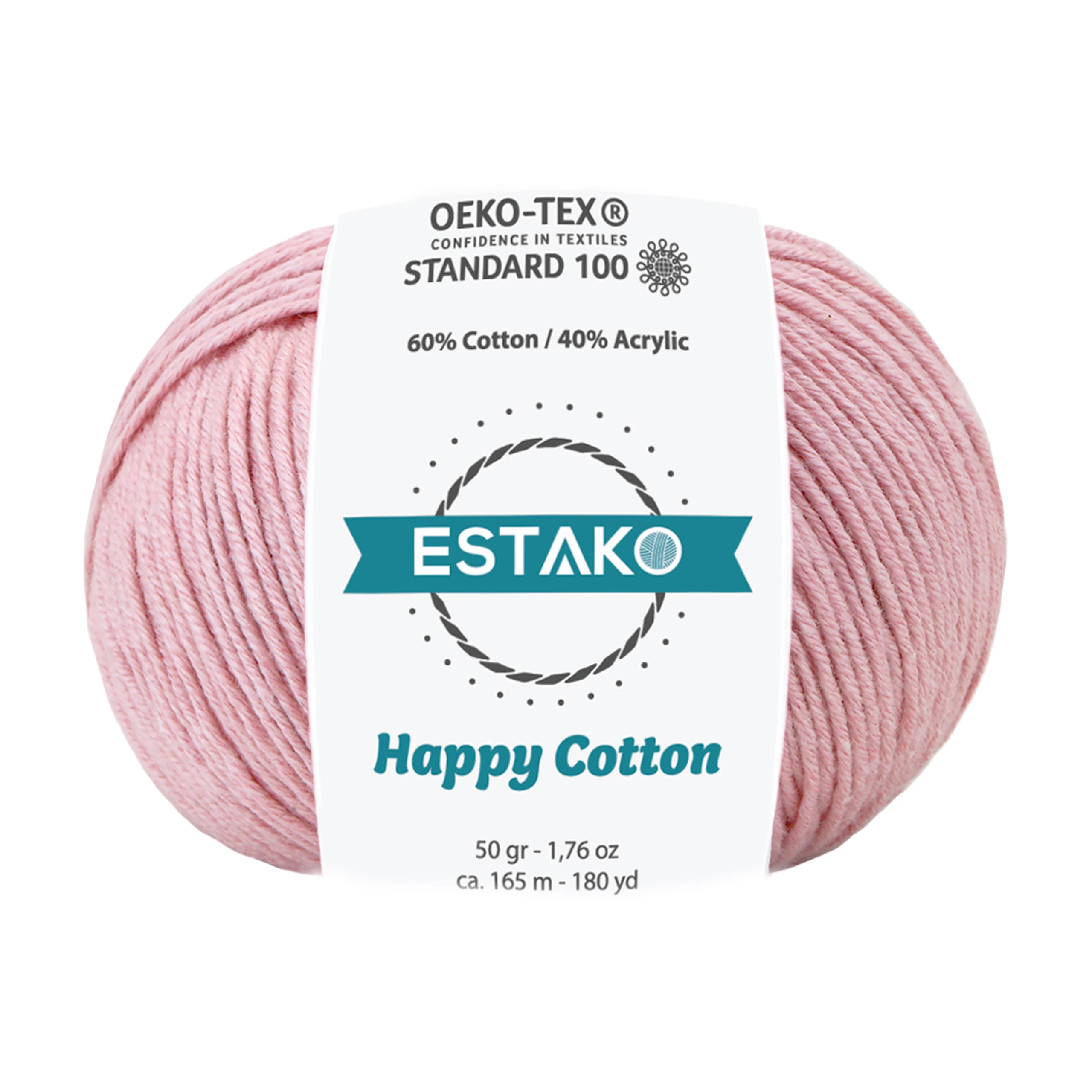 Estako Happy Cotton - 4310 - Baby Pink