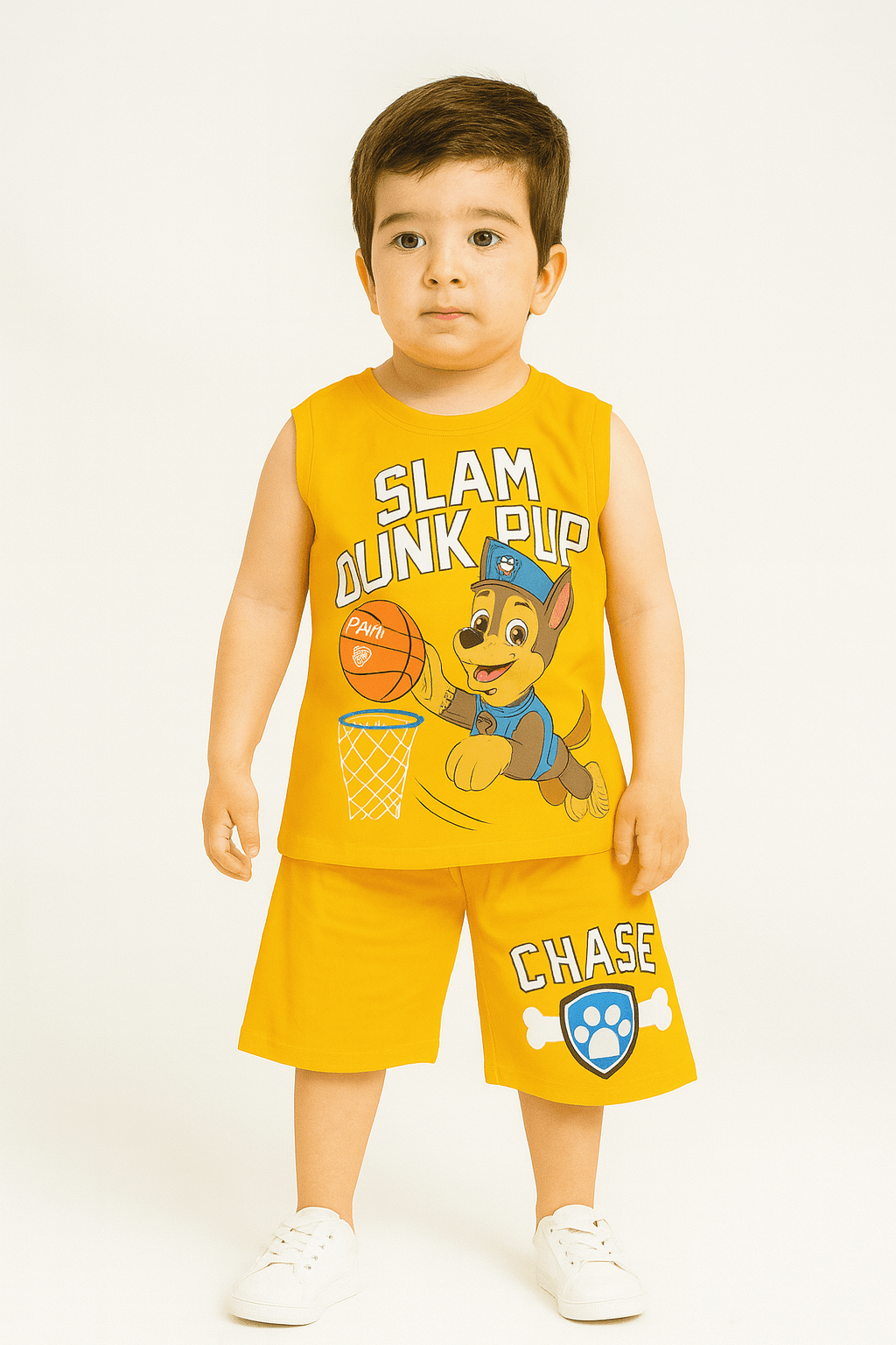 PAW PATROL BASKILI ASKILI ŞORTLU TAKIM