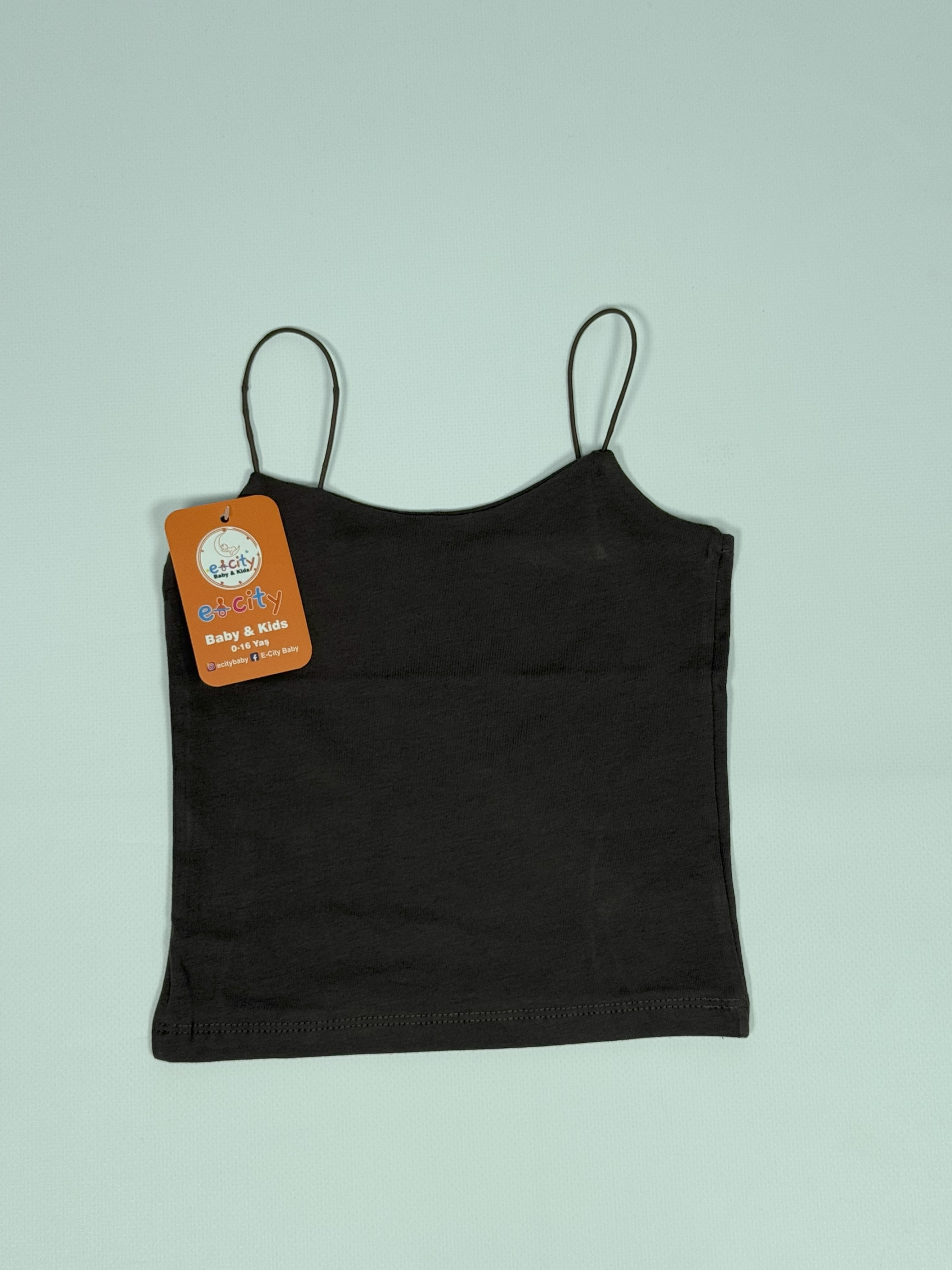 İP ASKILI SİYAH CROP