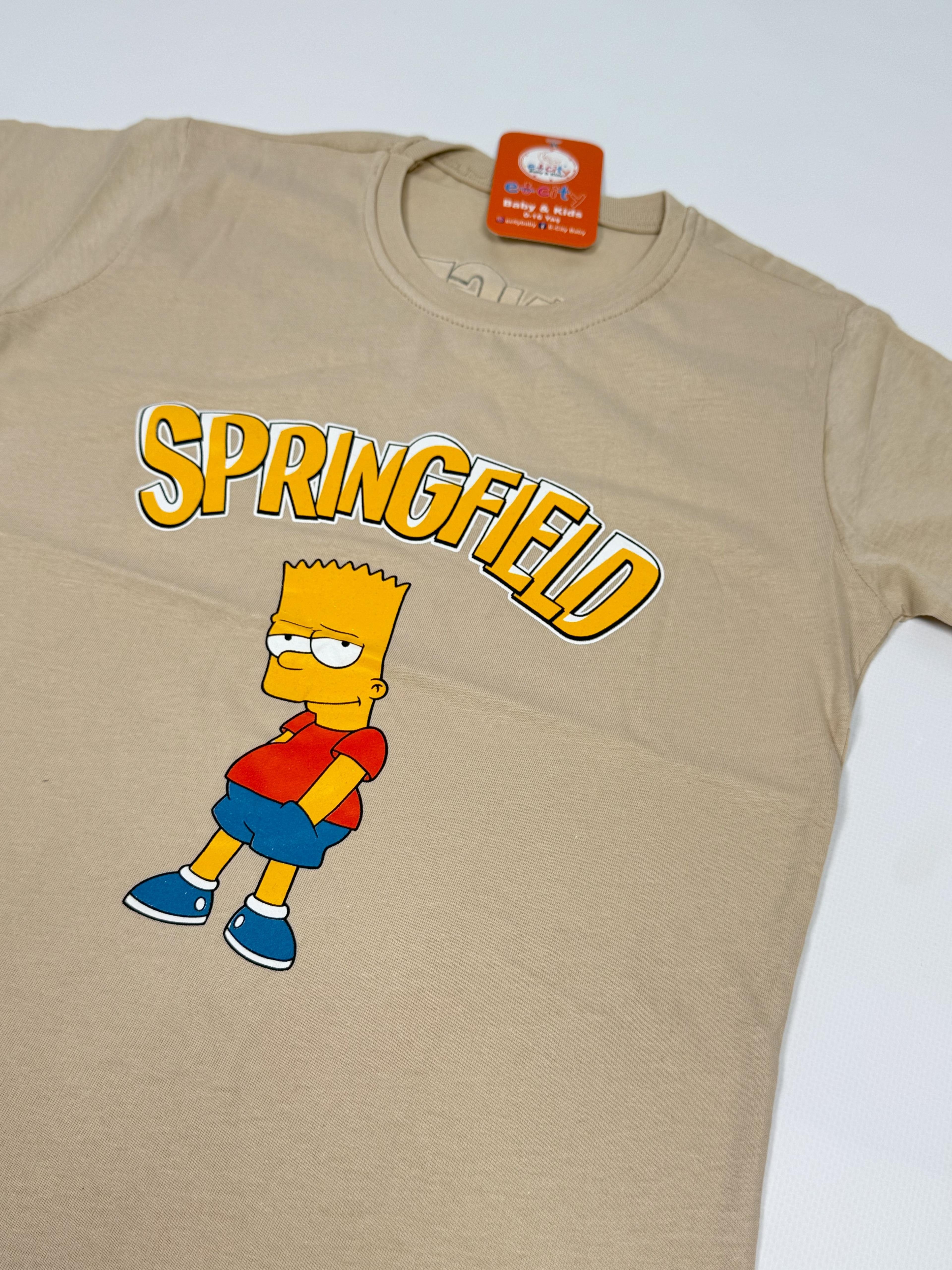 BART SİMPSON BASKILI BASİC TİŞÖRT