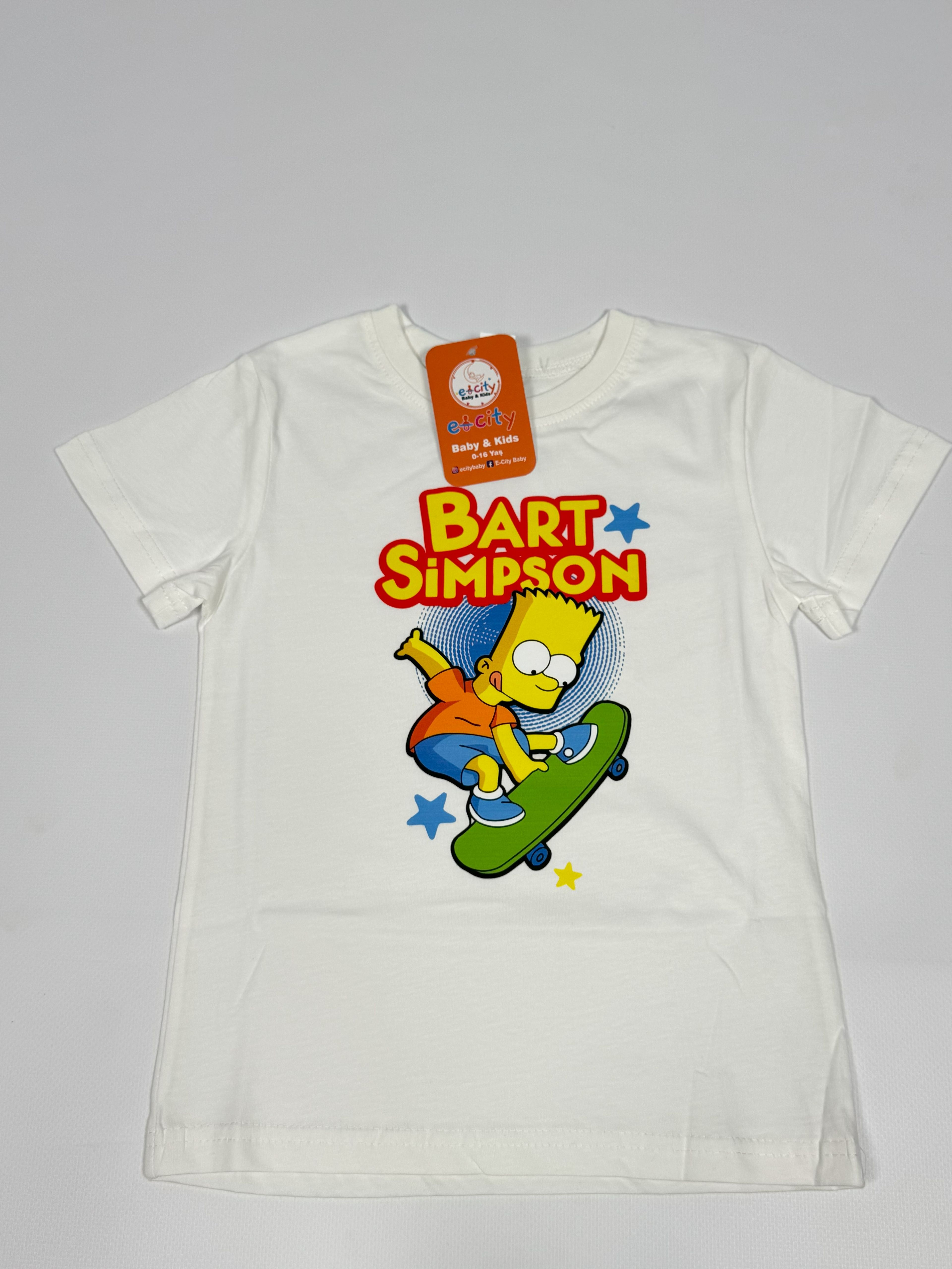BART SİMPSON BASKILI BASİC TİŞÖRT