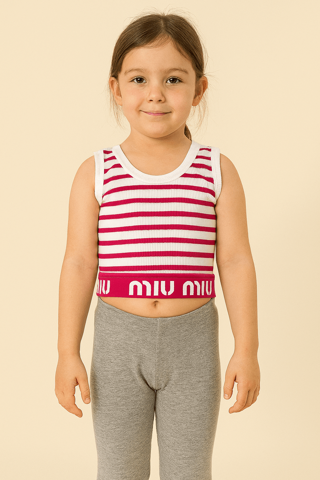 PEMBE ÇİZGİLİ CROP