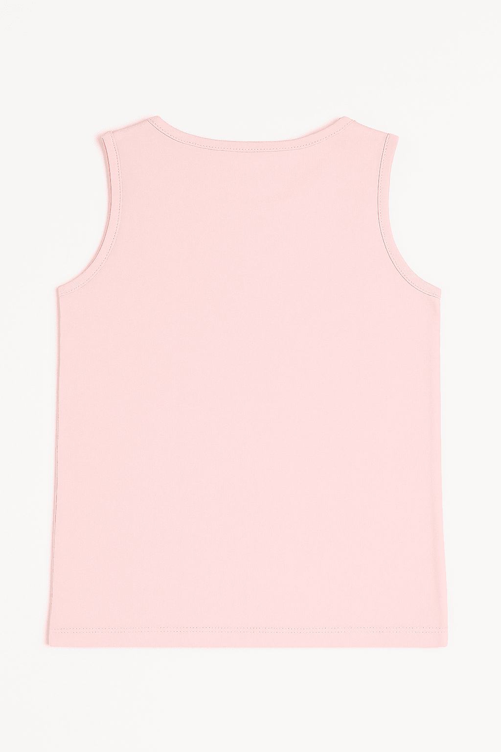 BASKILI PEMBE ASKILI TİŞÖRT