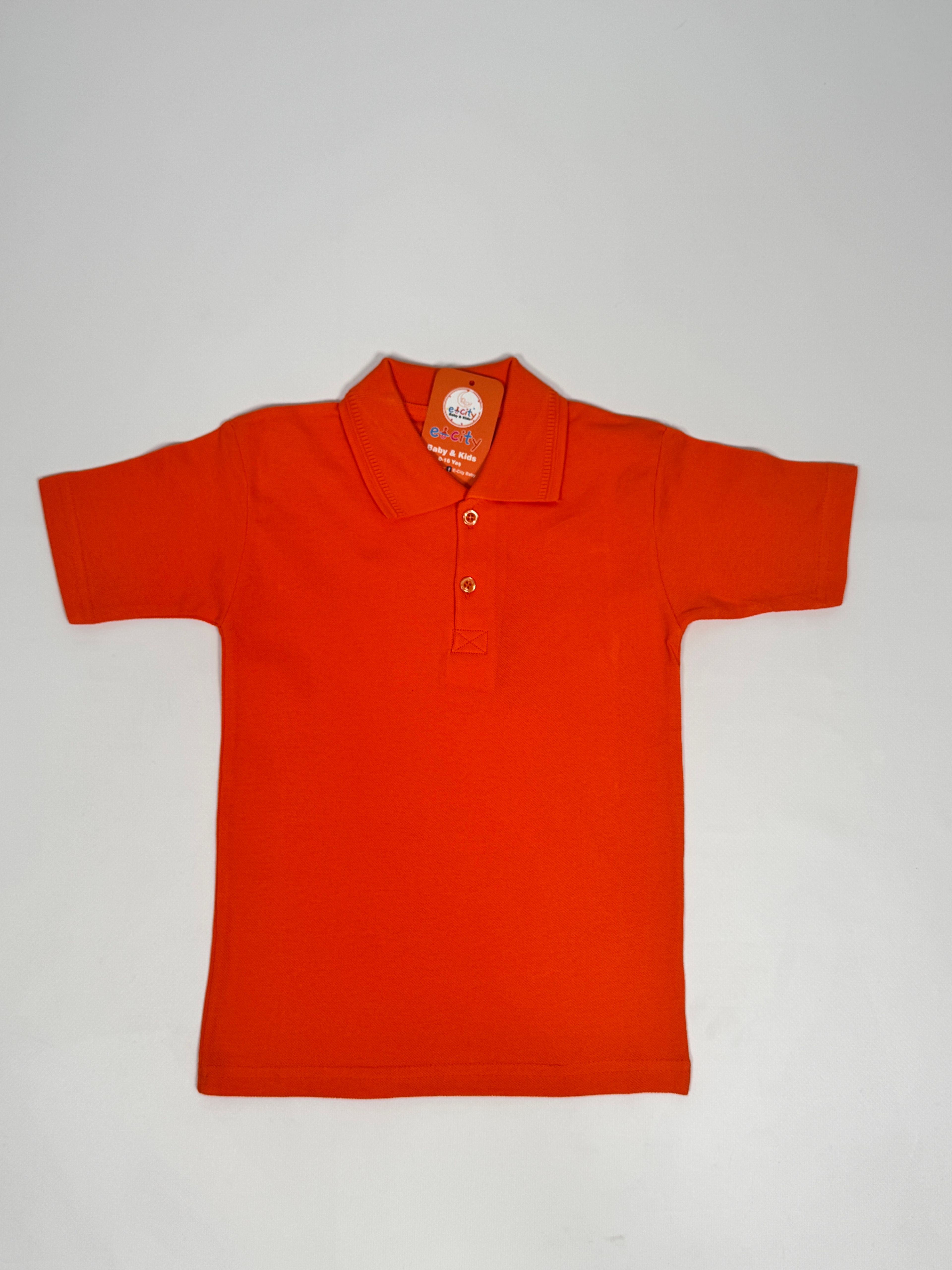 TURUNCU KISA KOL LACOSTE