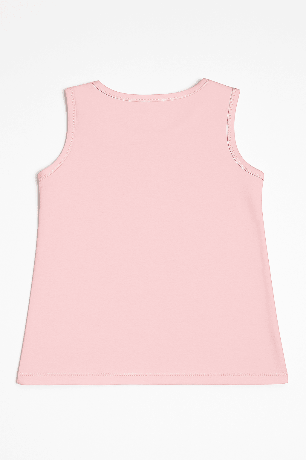 BASKILI PEMBE ASKILI TİŞÖRT