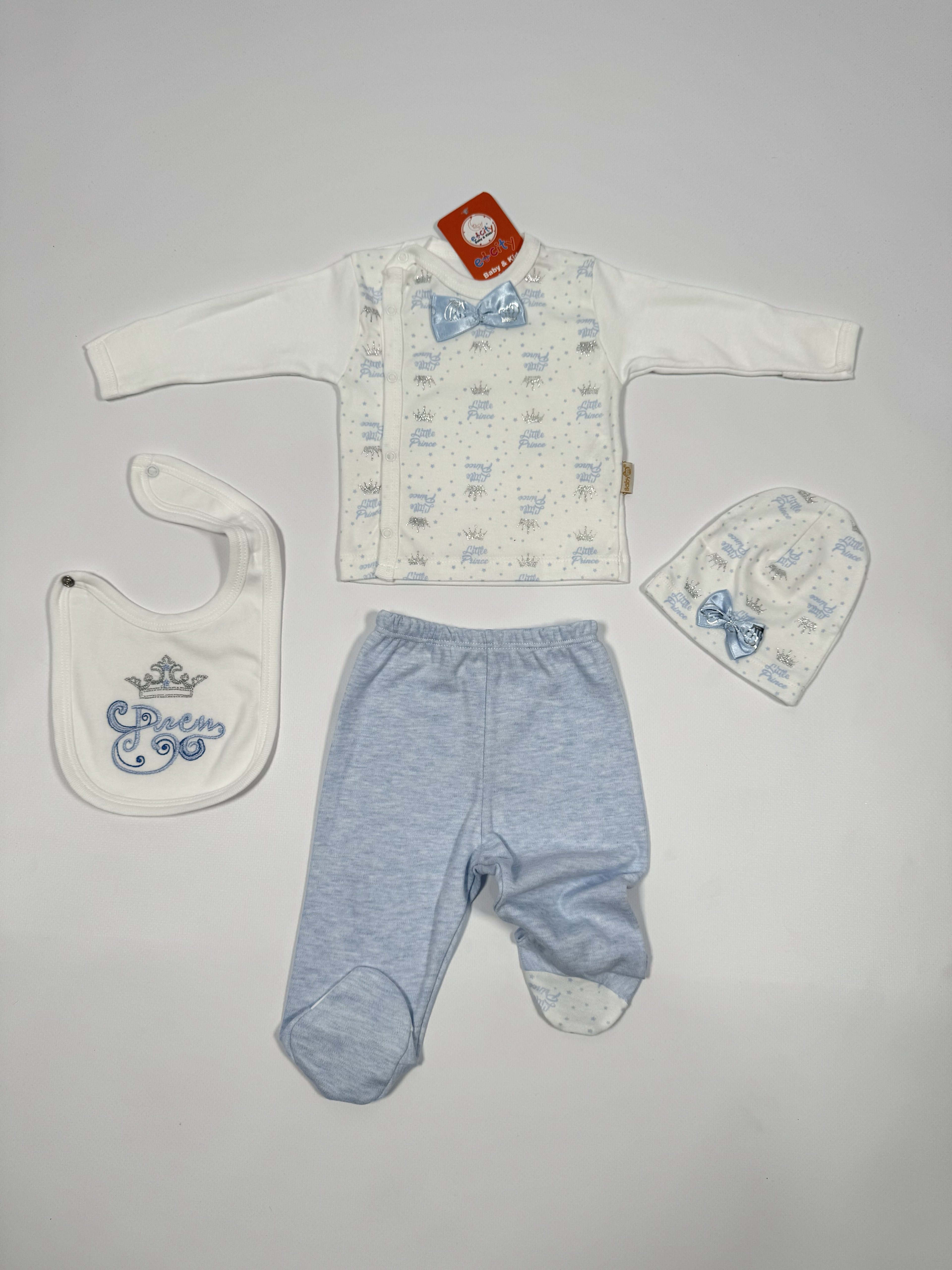 TAÇ BASKILI YENİ DOĞAN SET