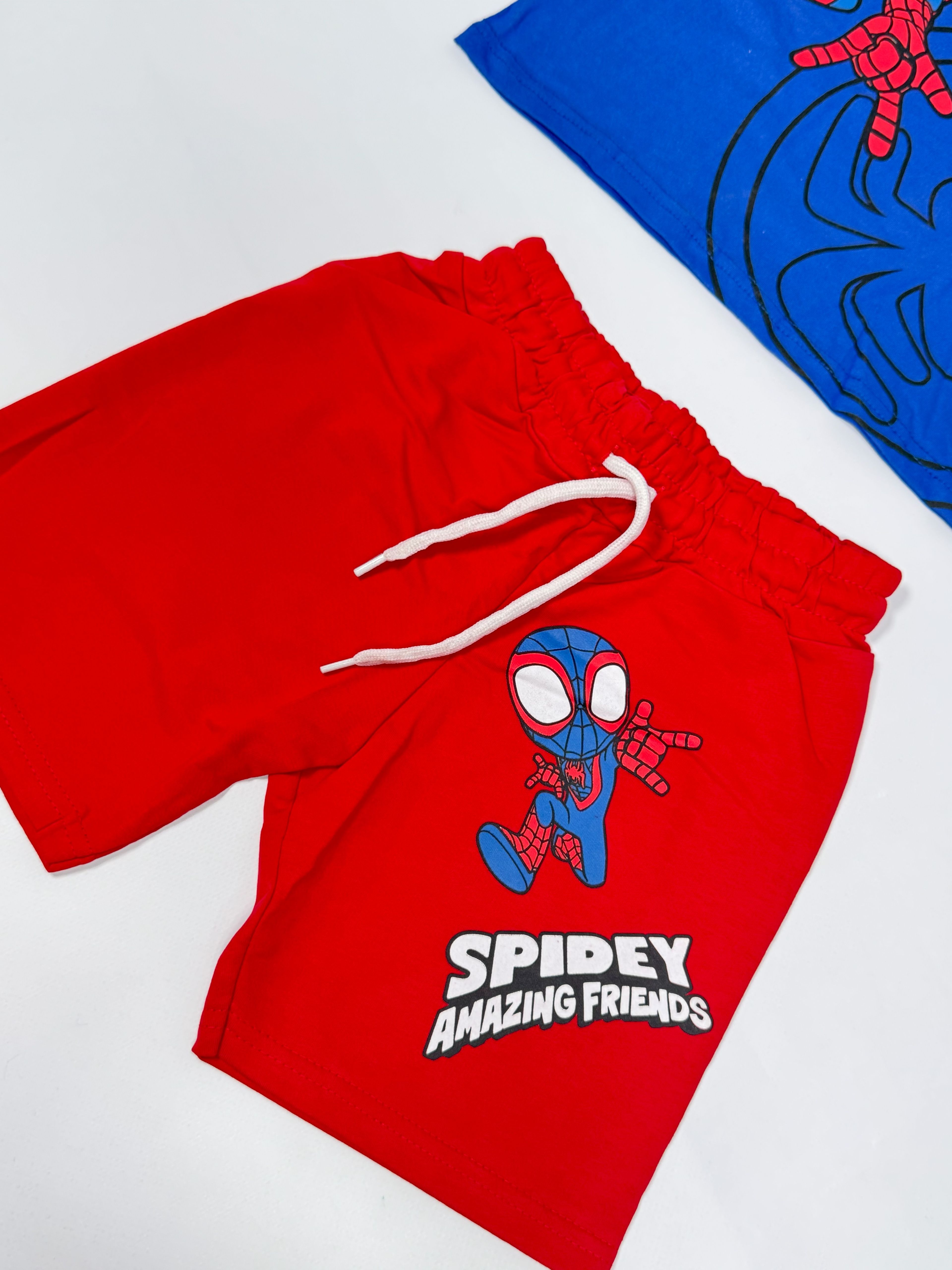SPİERDERMAN BASKILI ŞORTLU TAKIM