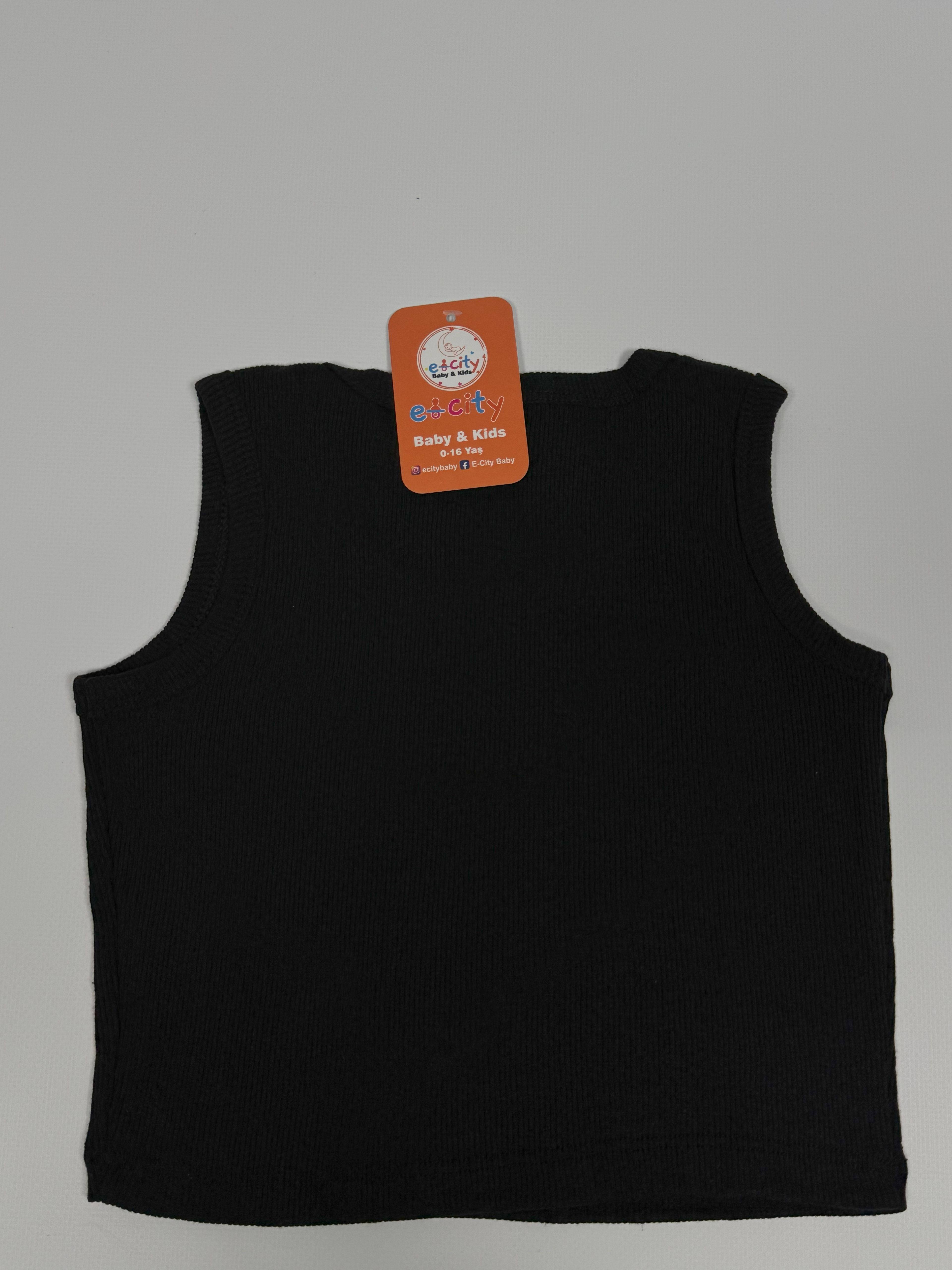 SİYAH TAŞLI CROP 