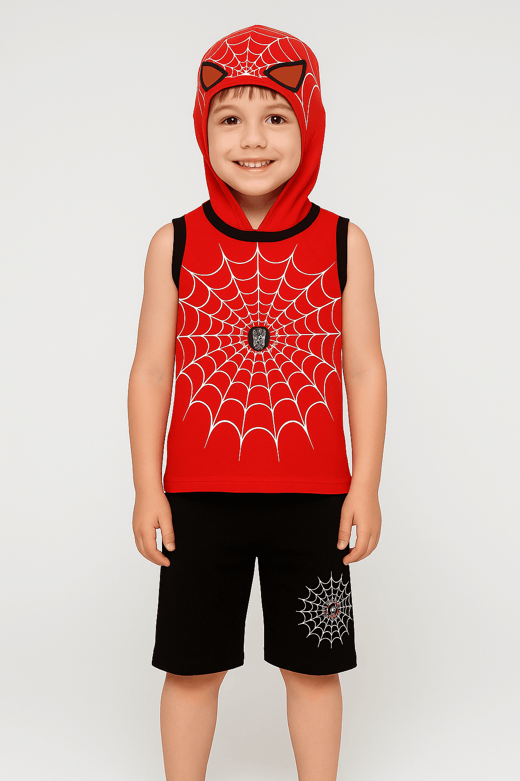 KOLSUZ ŞAPKALI SPİDERMAN TAKIM