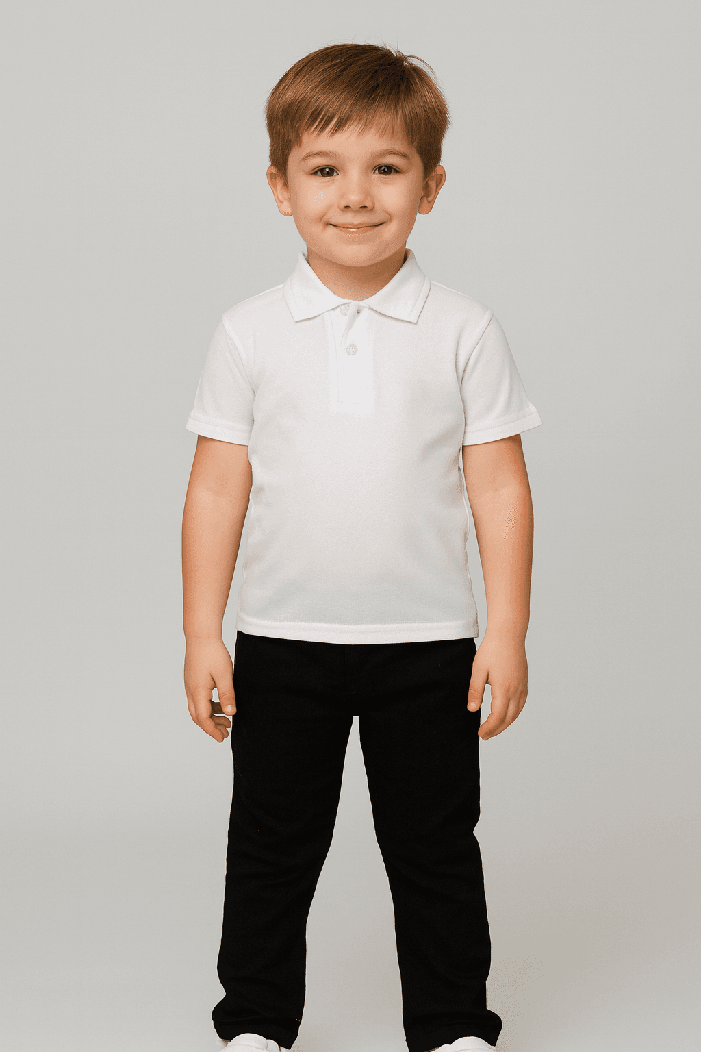 BEYAZ KISA KOL OKUL LACOSTE 
