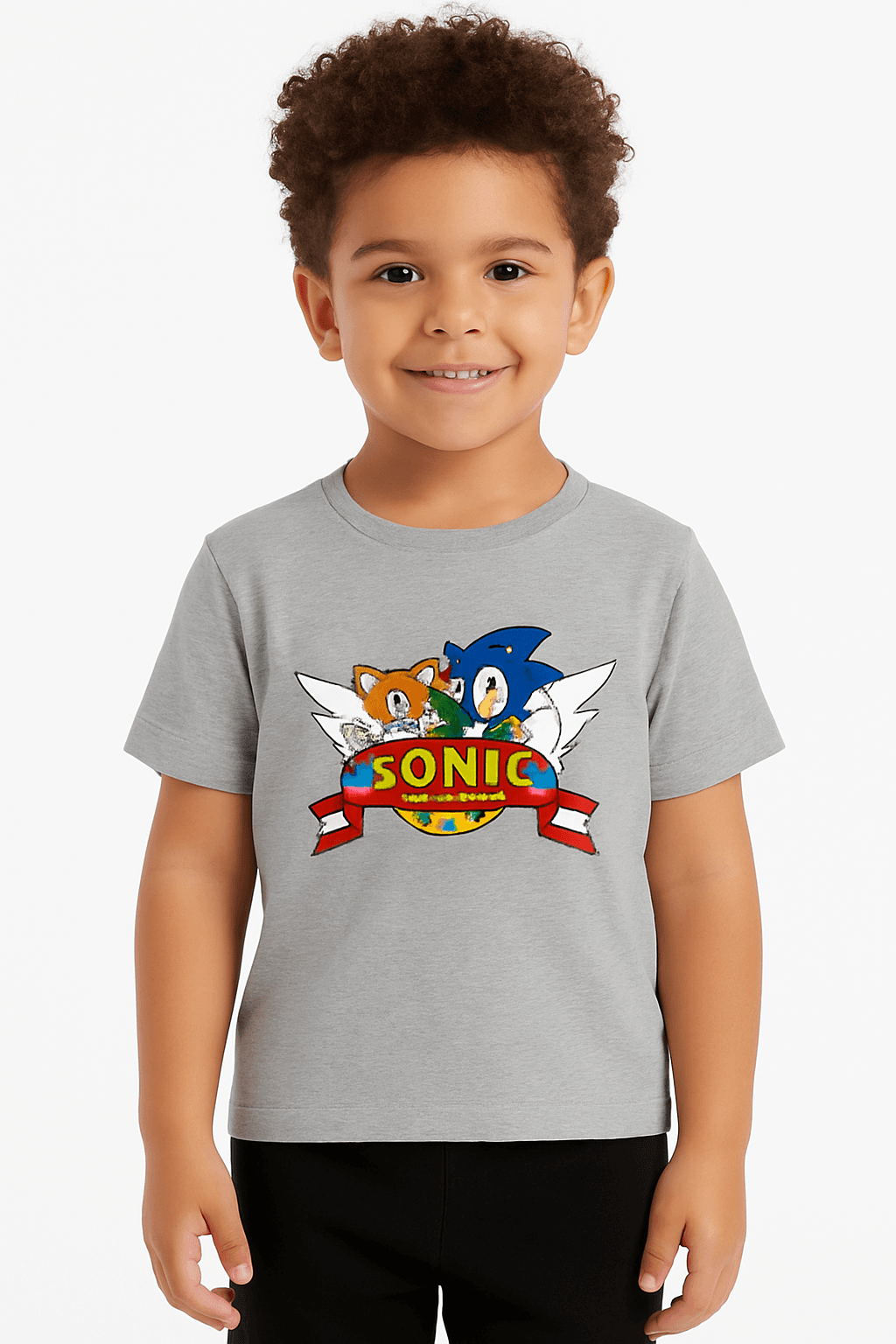 SONİC BASKILI BASİC TİŞÖRT
