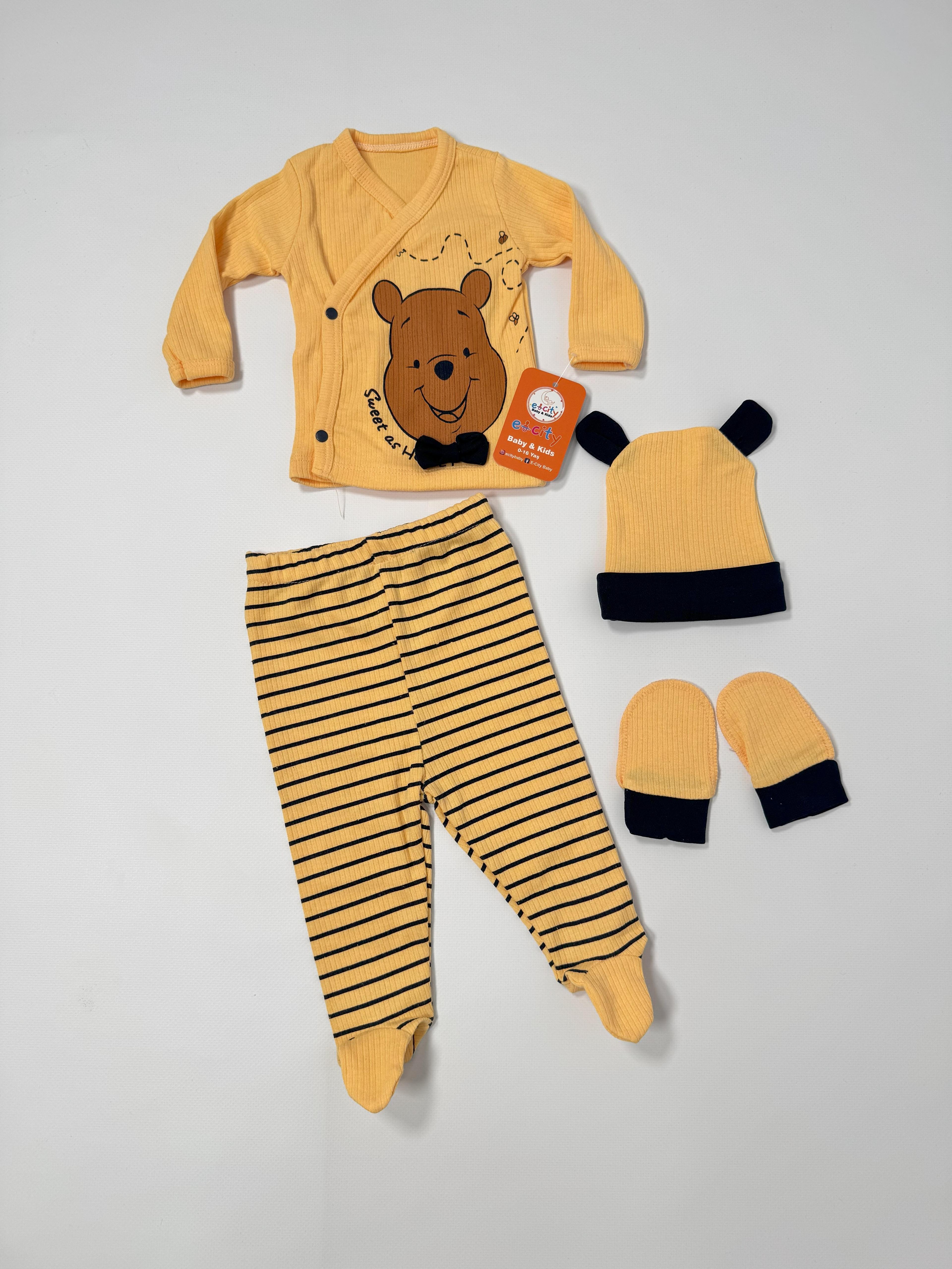 AYICIK BASKILI 3 LÜ SET 
