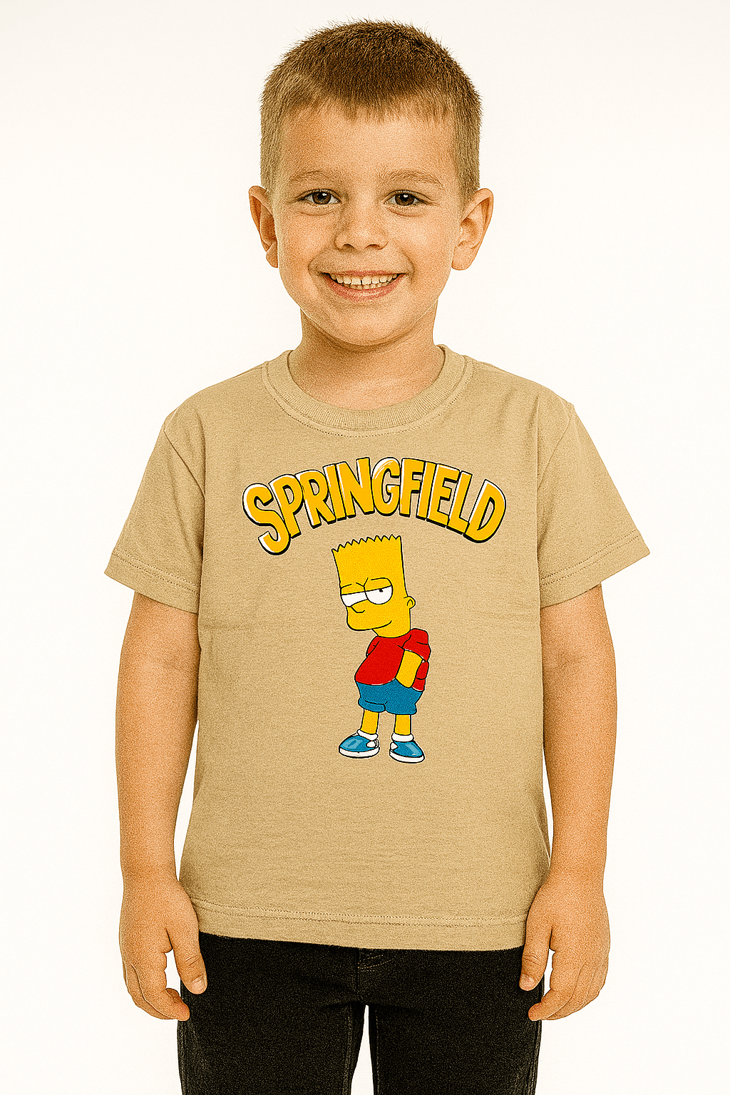 BART SİMPSON BASKILI BASİC TİŞÖRT