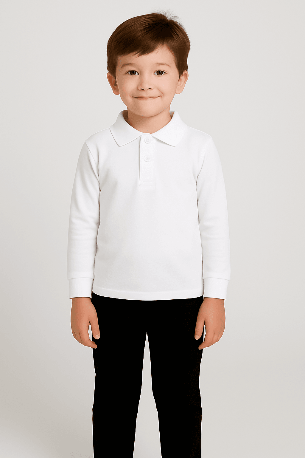BEYAZ UZUN KOLLU LACOSTE