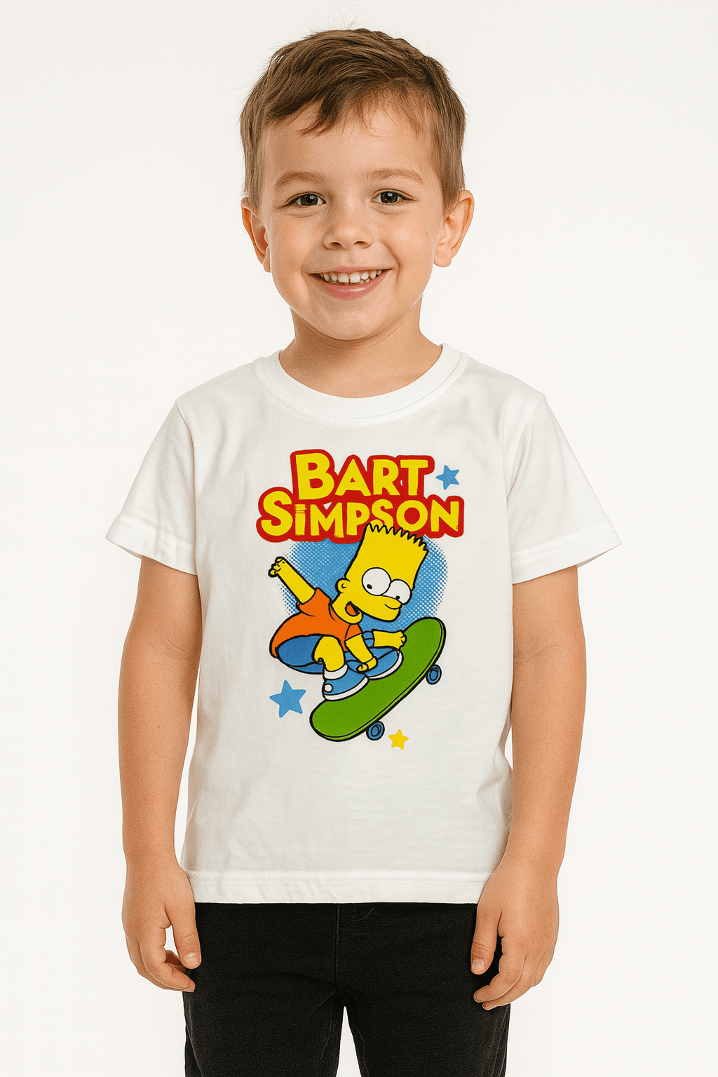 BART SİMPSON BASKILI BASİC TİŞÖRT