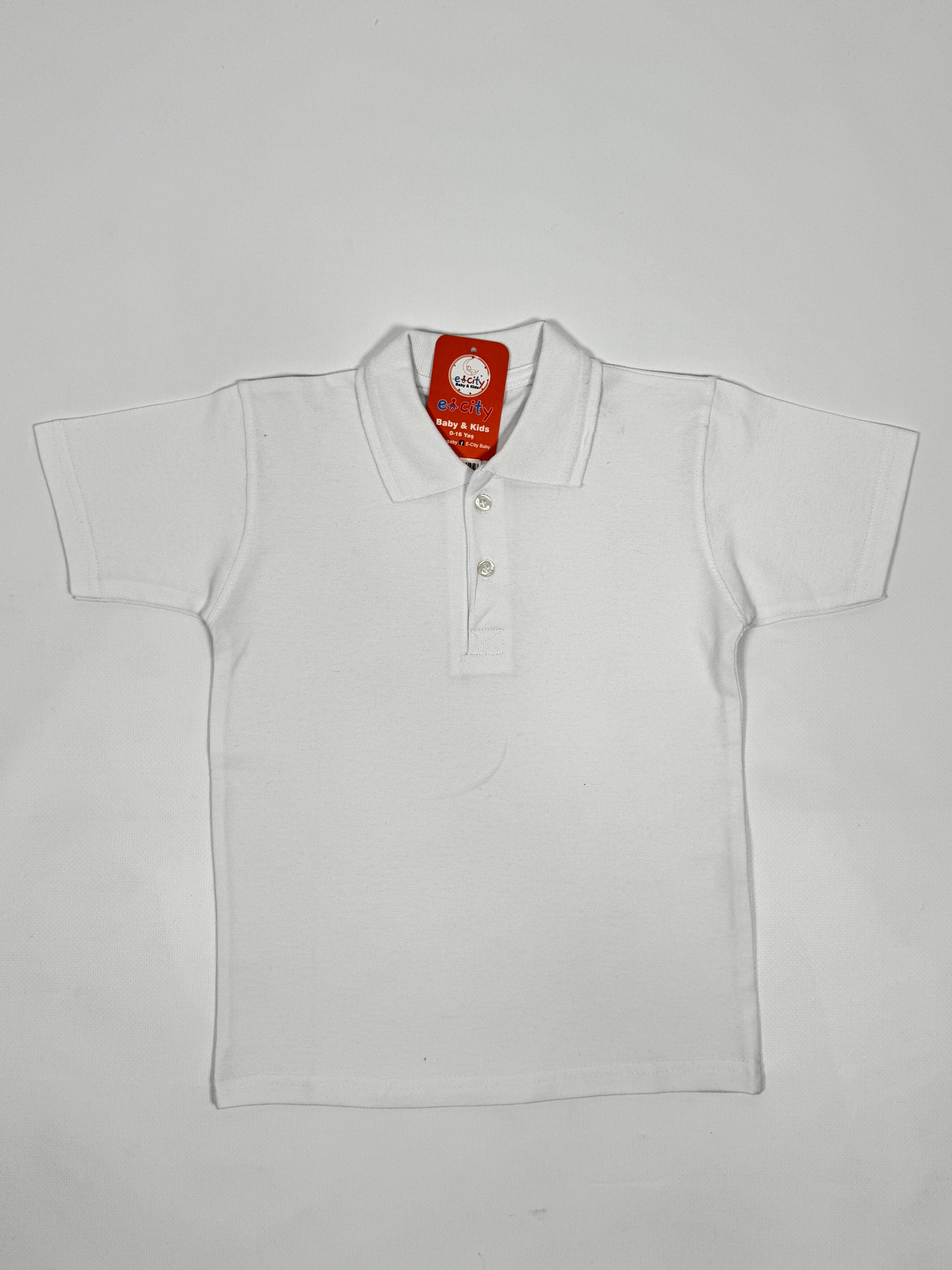 BEYAZ KISA KOL OKUL LACOSTE 