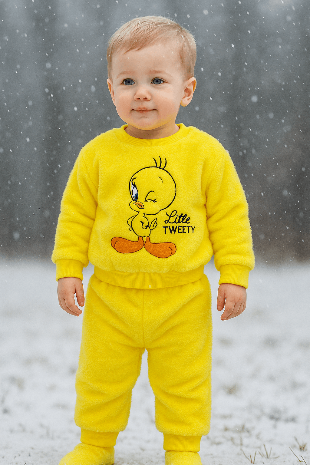TWEETY BASKILI PELUŞ TAKIM