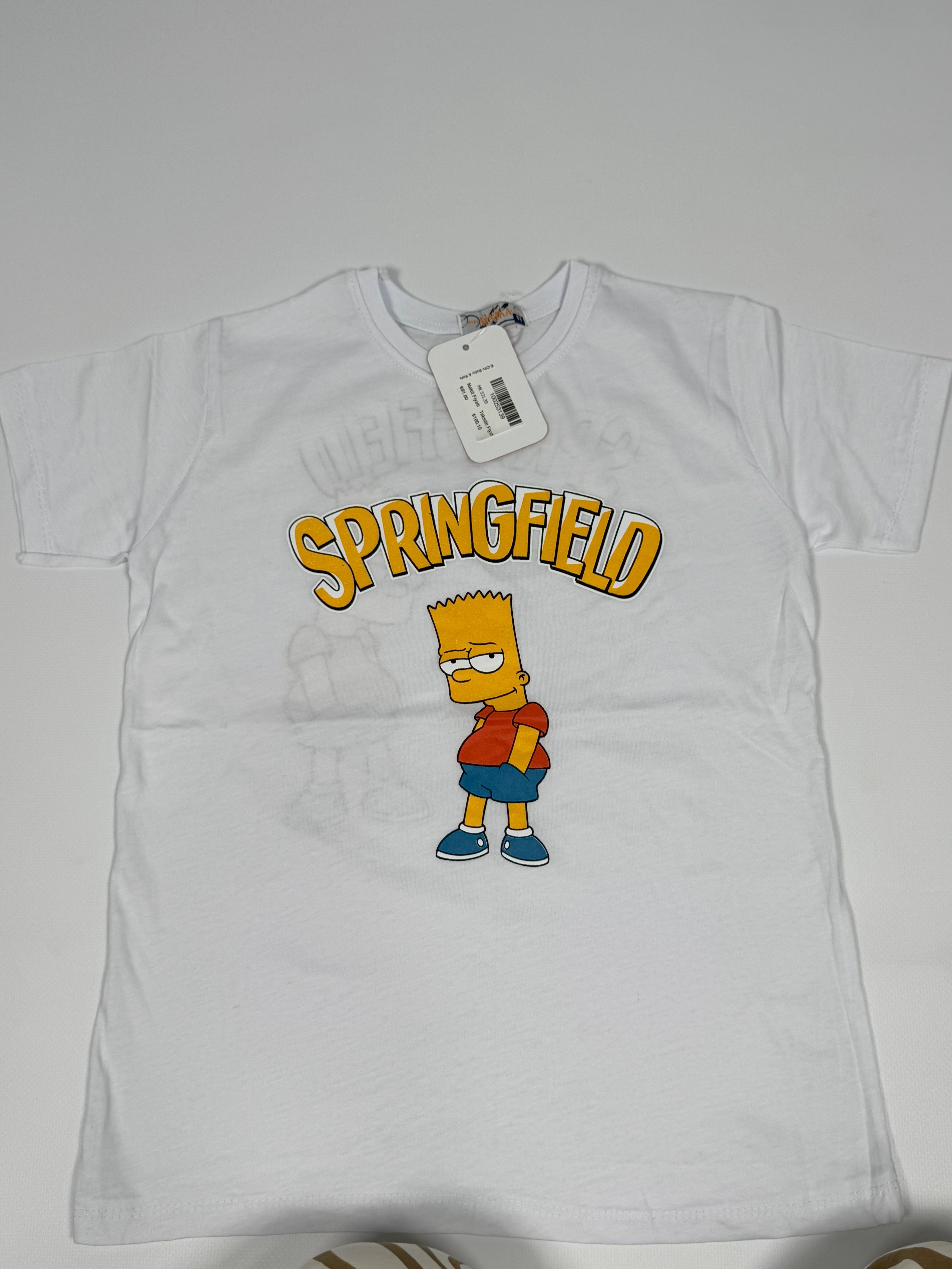BART SİMPSON BASKILI BASİC TİŞÖRT