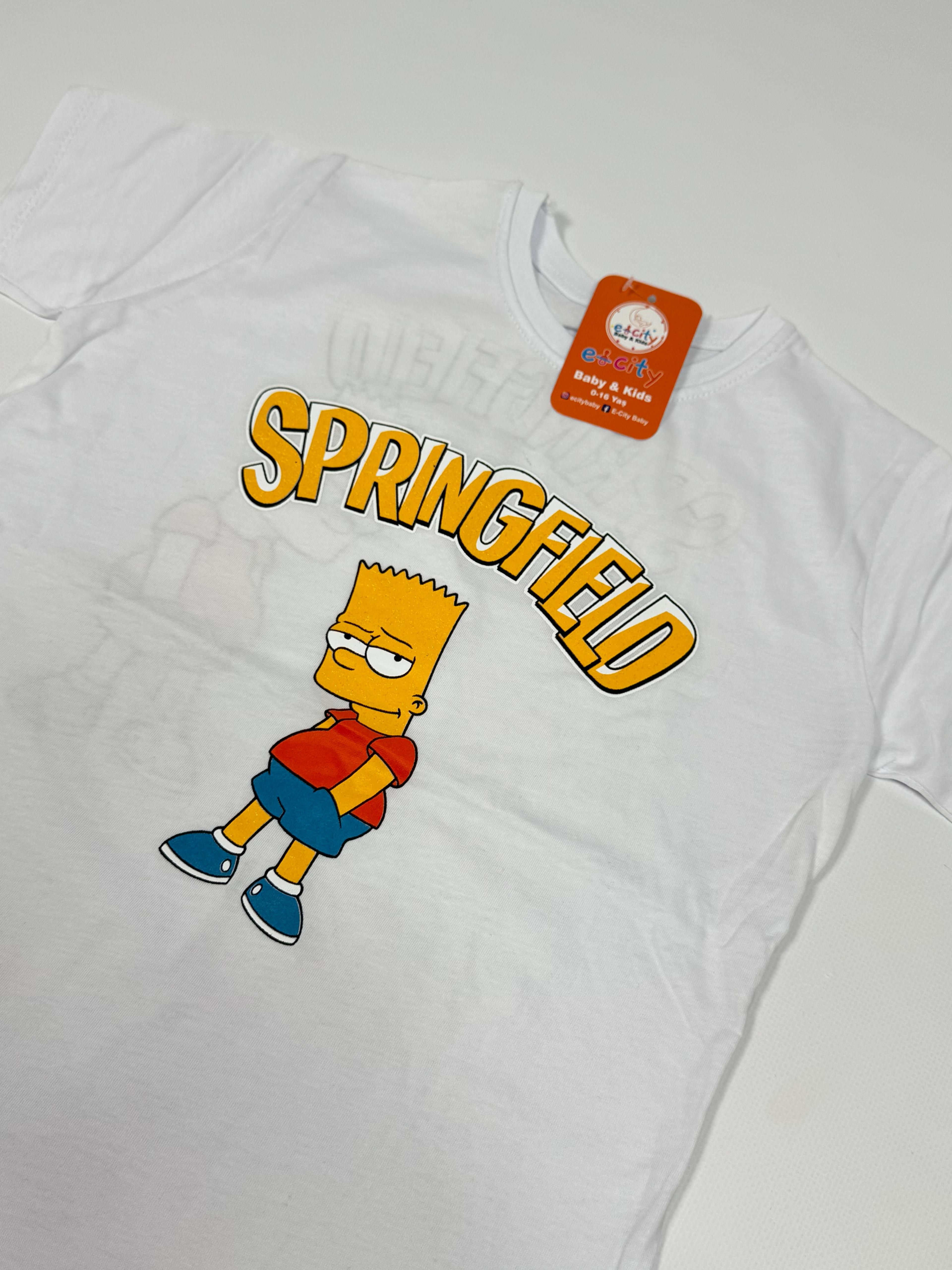 BART SİMPSON BASKILI BASİC TİŞÖRT