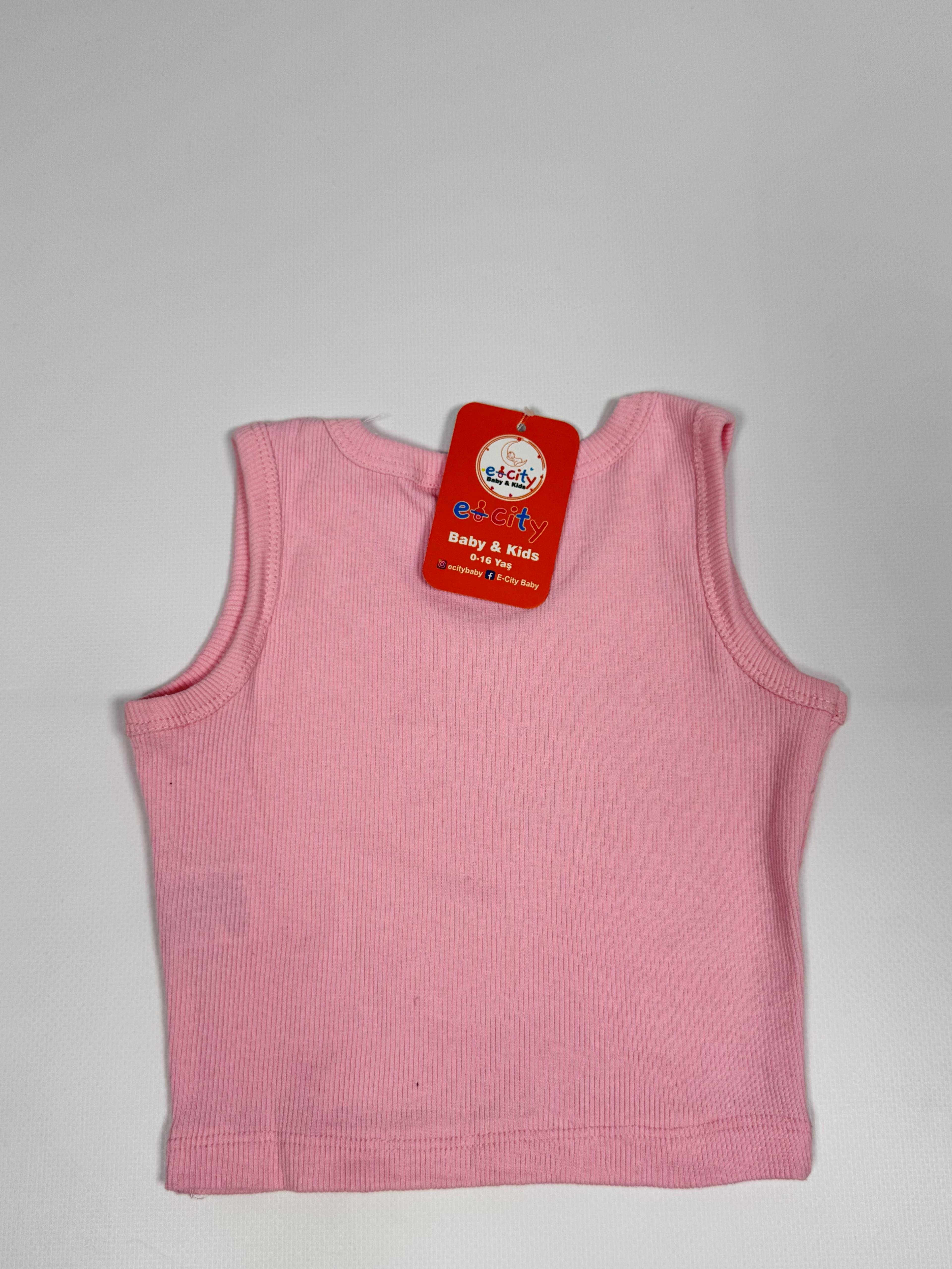 KUROMİ BASKILI ASKILI CROP