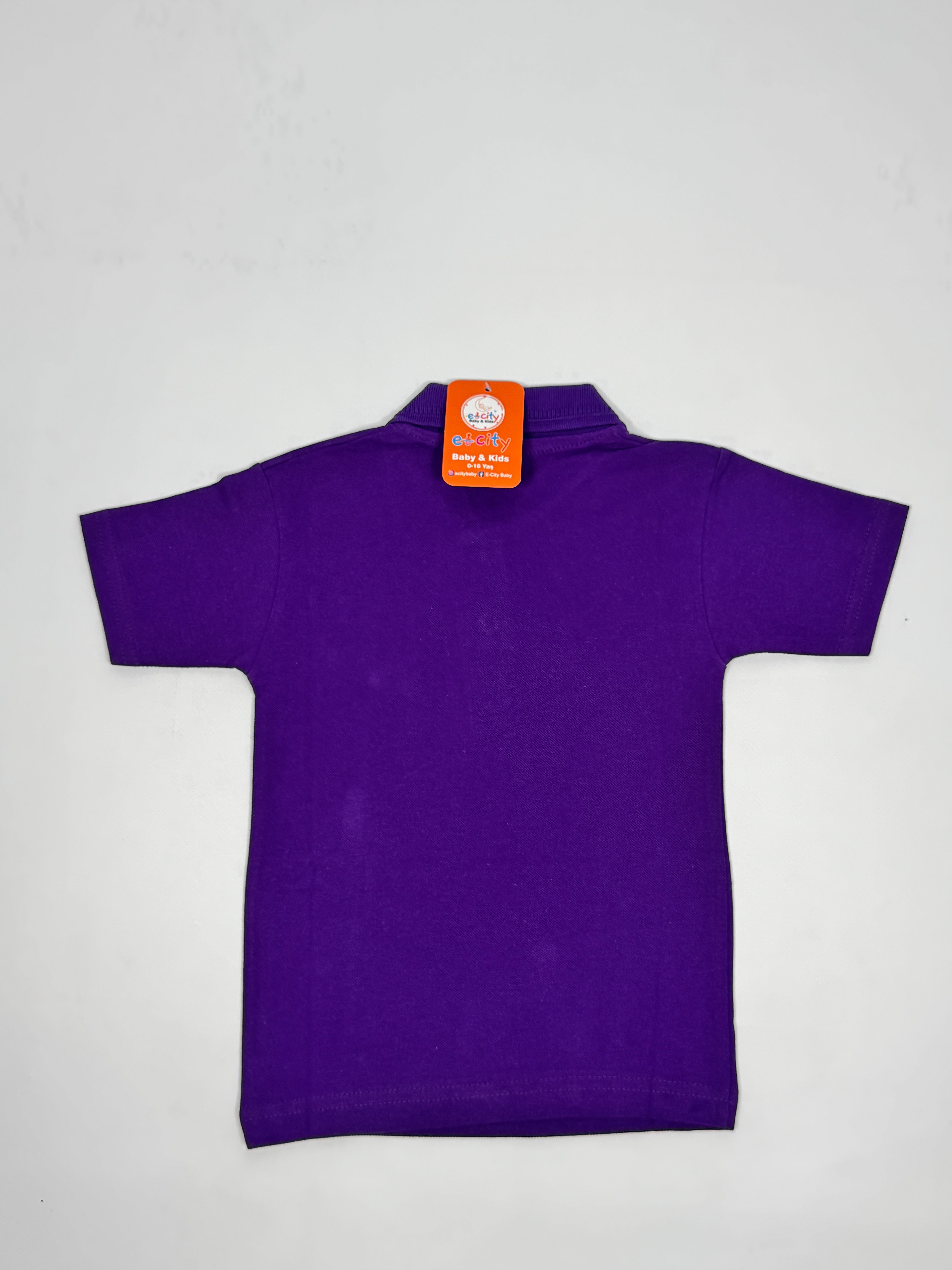 KOYU MOR KISA KOL LACOSTE