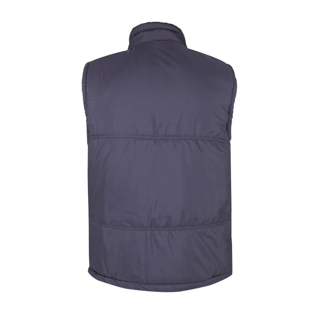 948017-XL ALASKA FÜME ÜÇ CEPLİ ŞİŞME YELEK XL