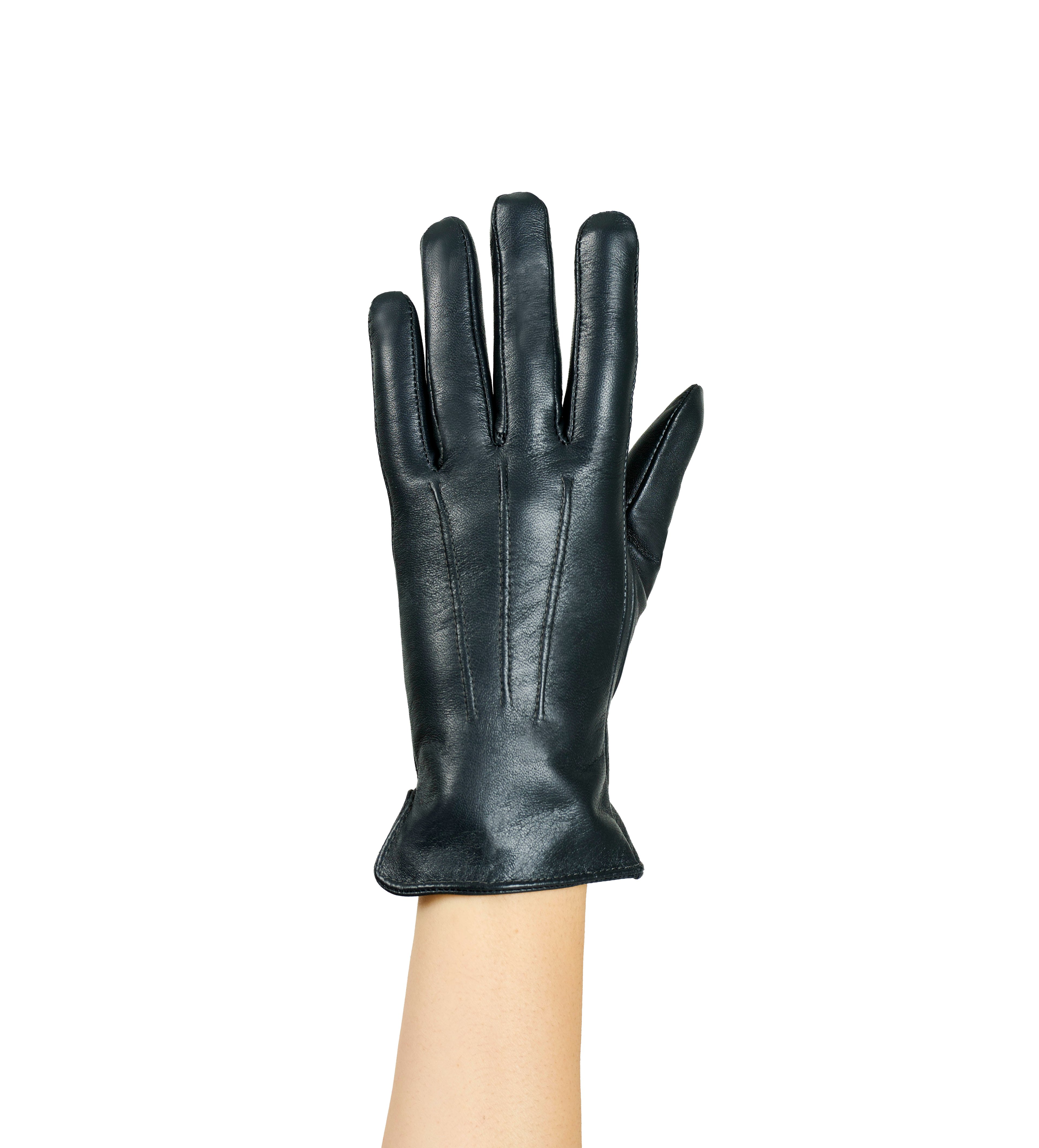 Rainbow Double Leather Gloves for Women